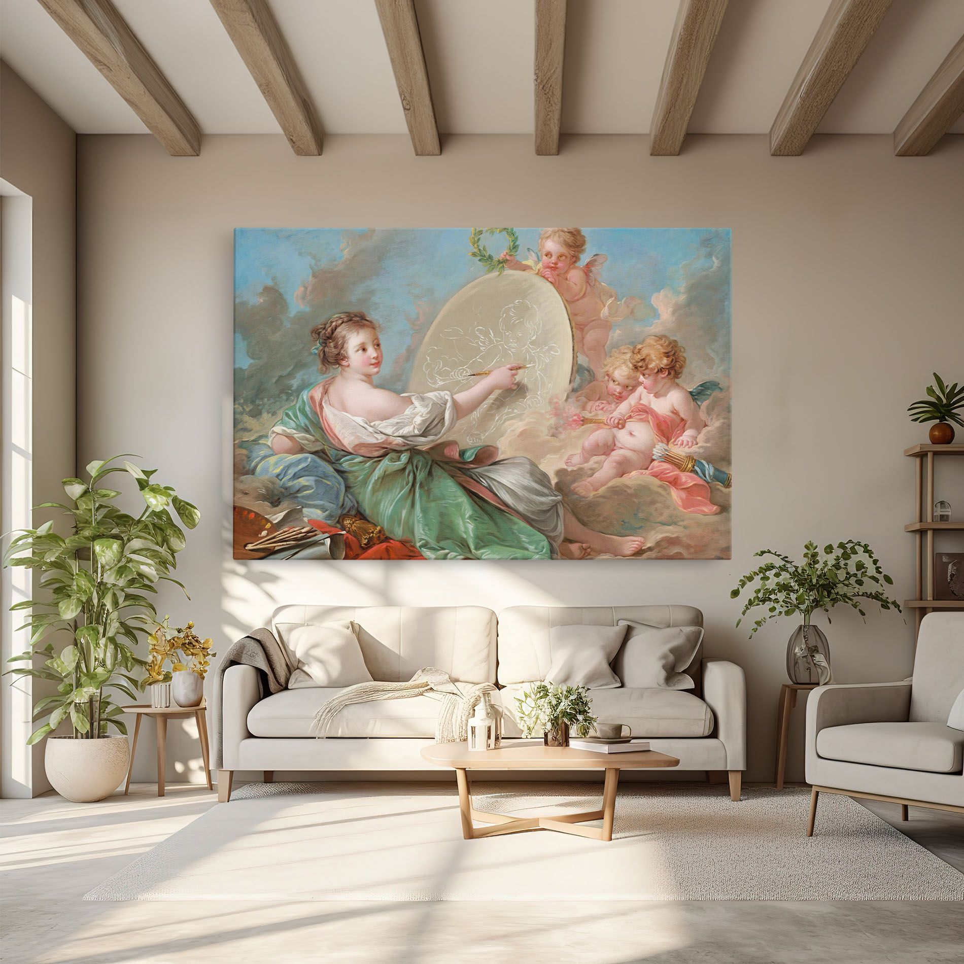 Painting Cute Angels mockup 6