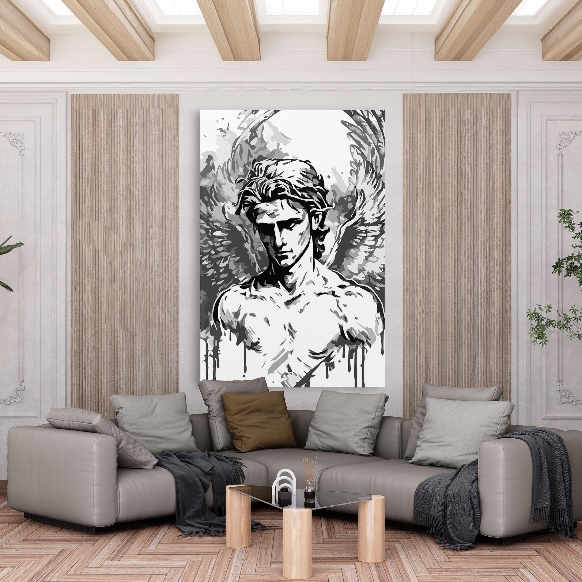 Картина на платно Beautiful Angel mockup 6