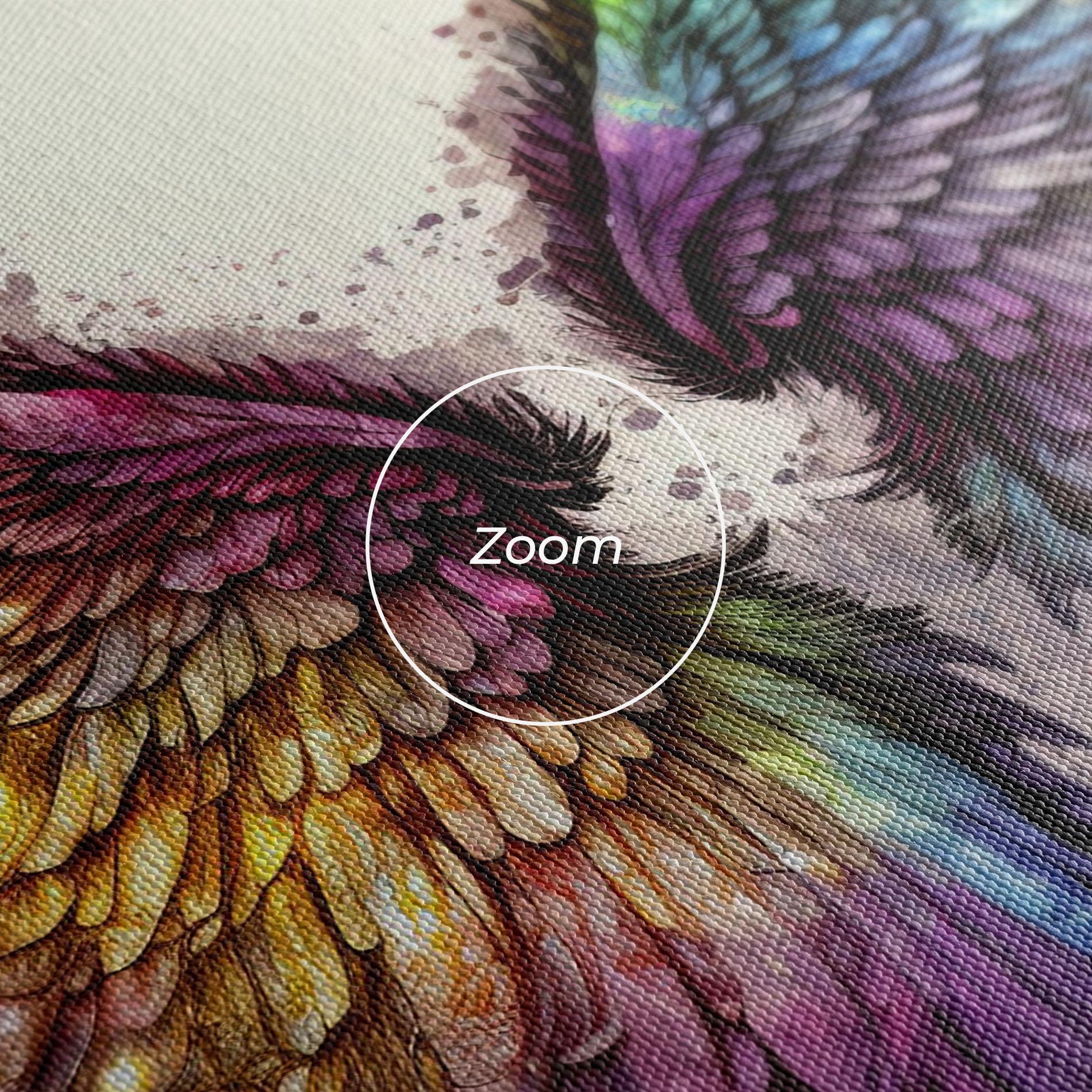 Картина на платно Magic Watercolor Wings mockup 3