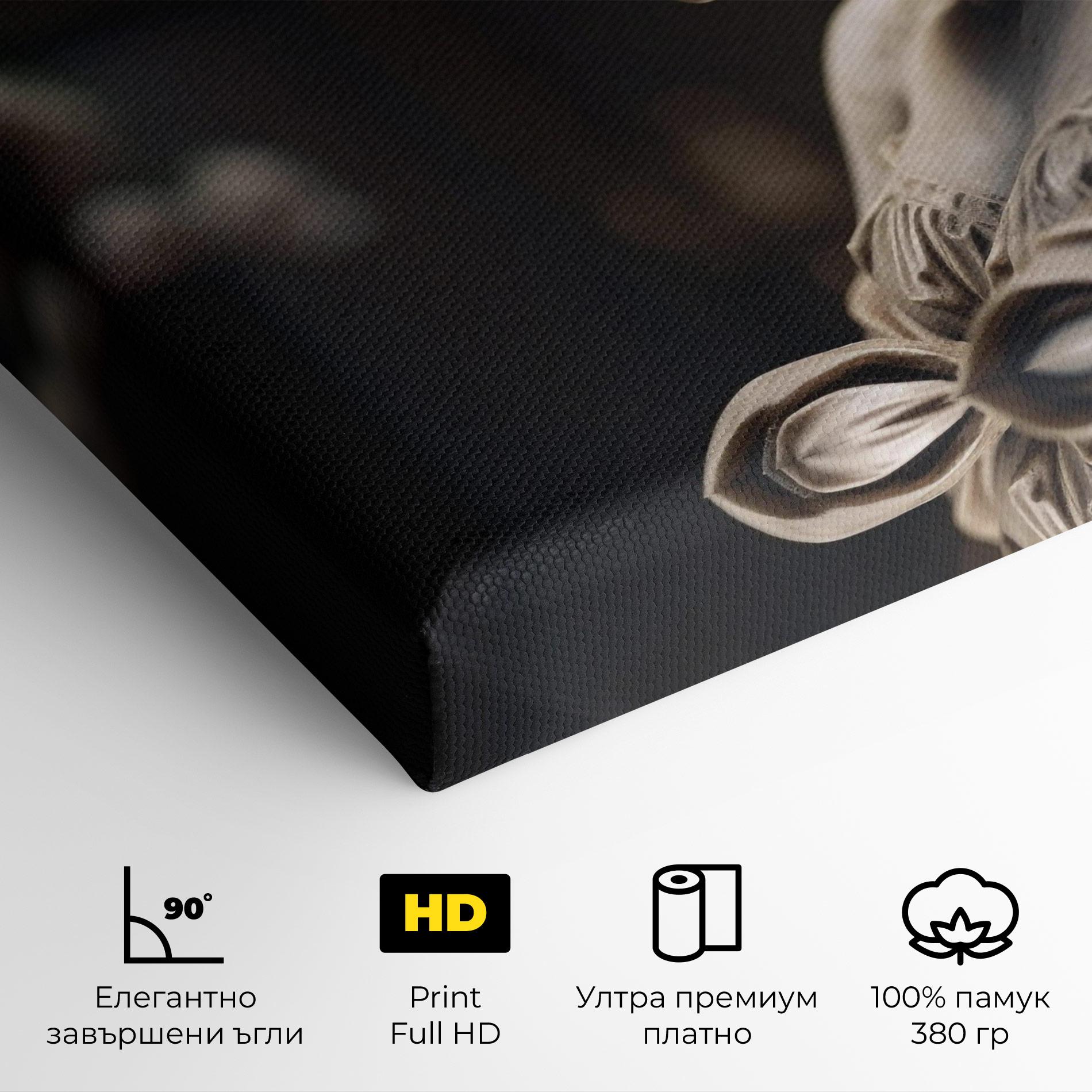 Картина на платно Praying Woman mockup 4