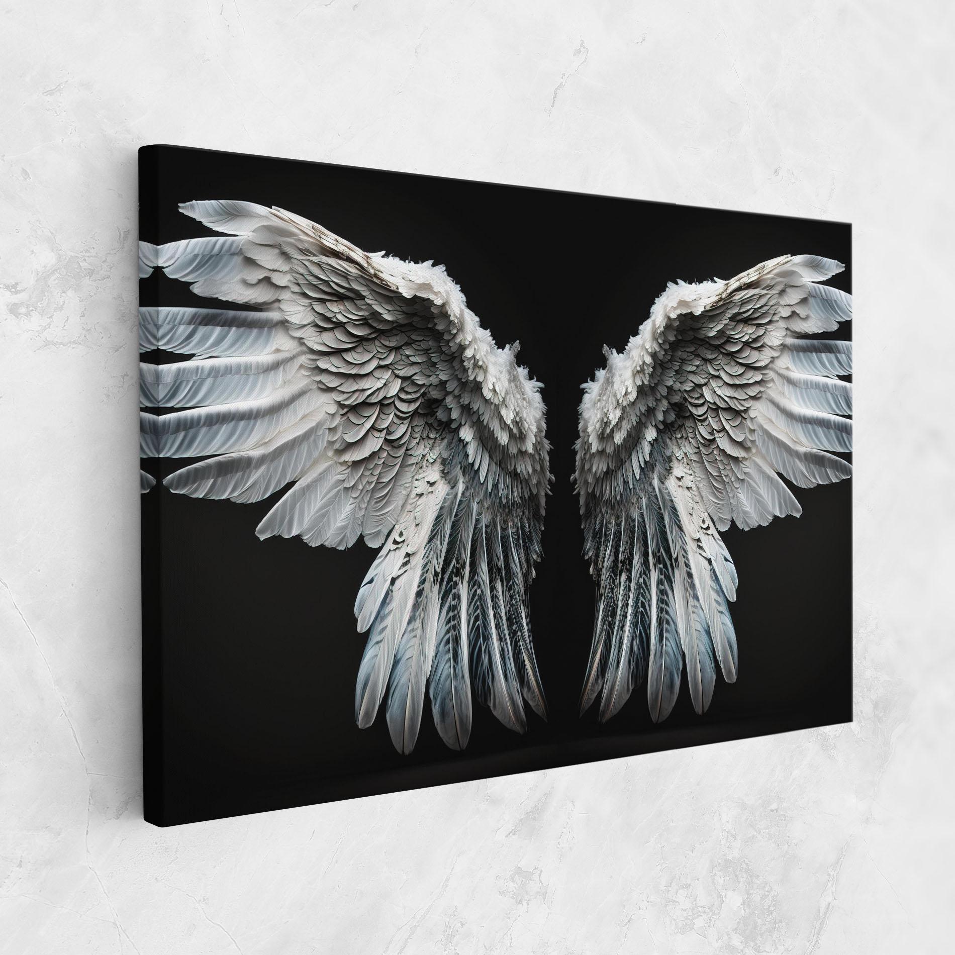 Картина на платно Big Angel Wings mockup 1