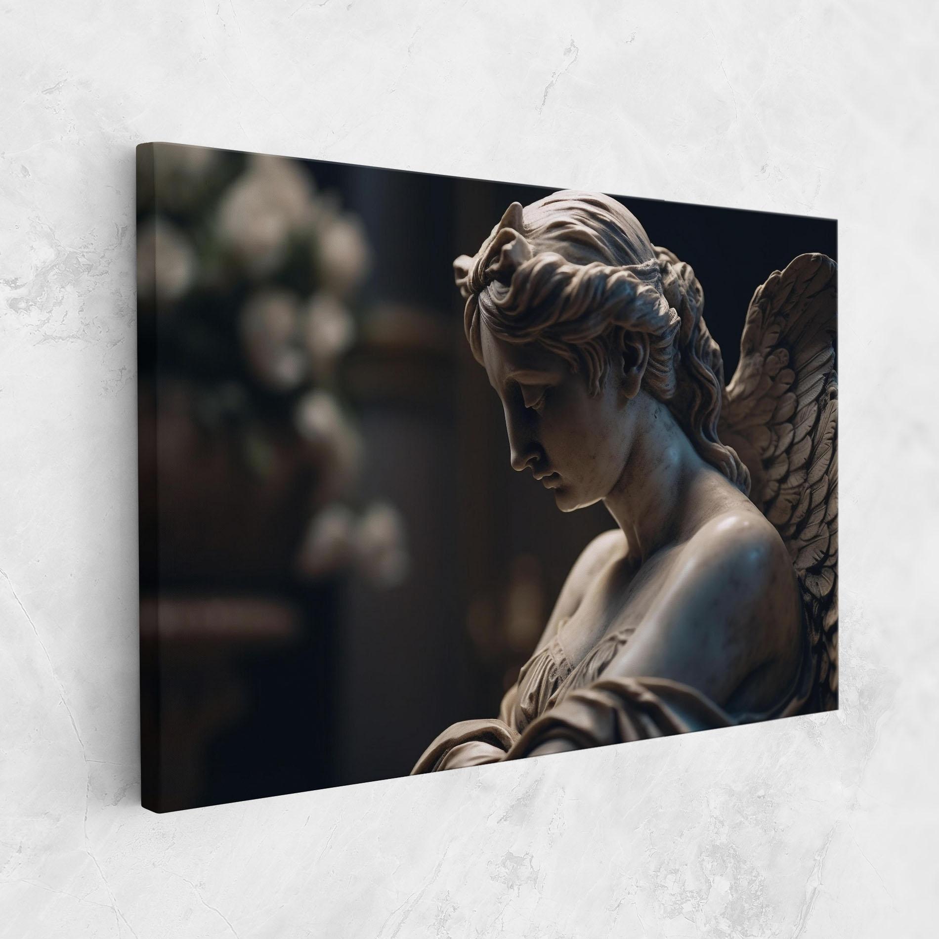 Картина на платно Praying Woman mockup 1