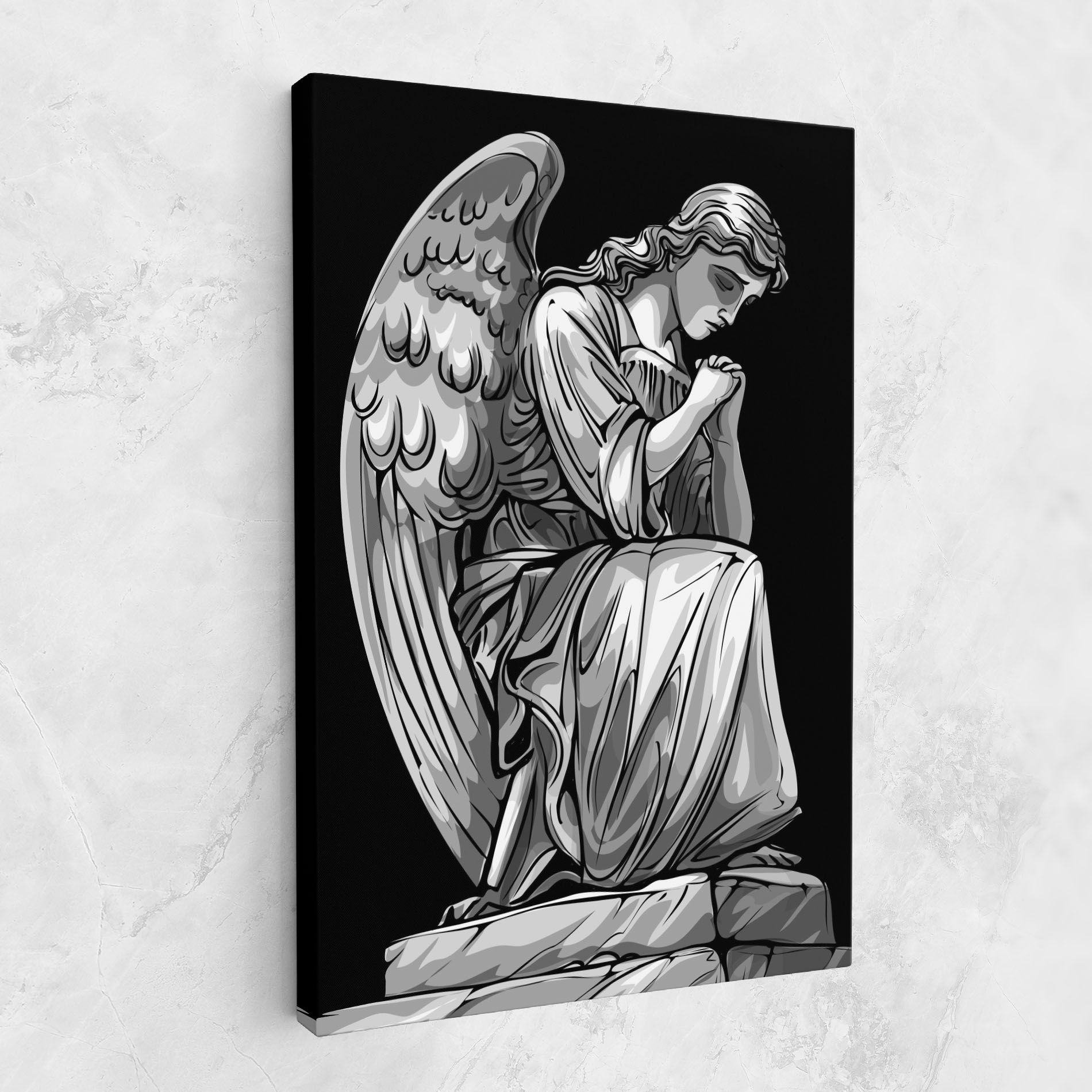 Pray Angel mockup 1