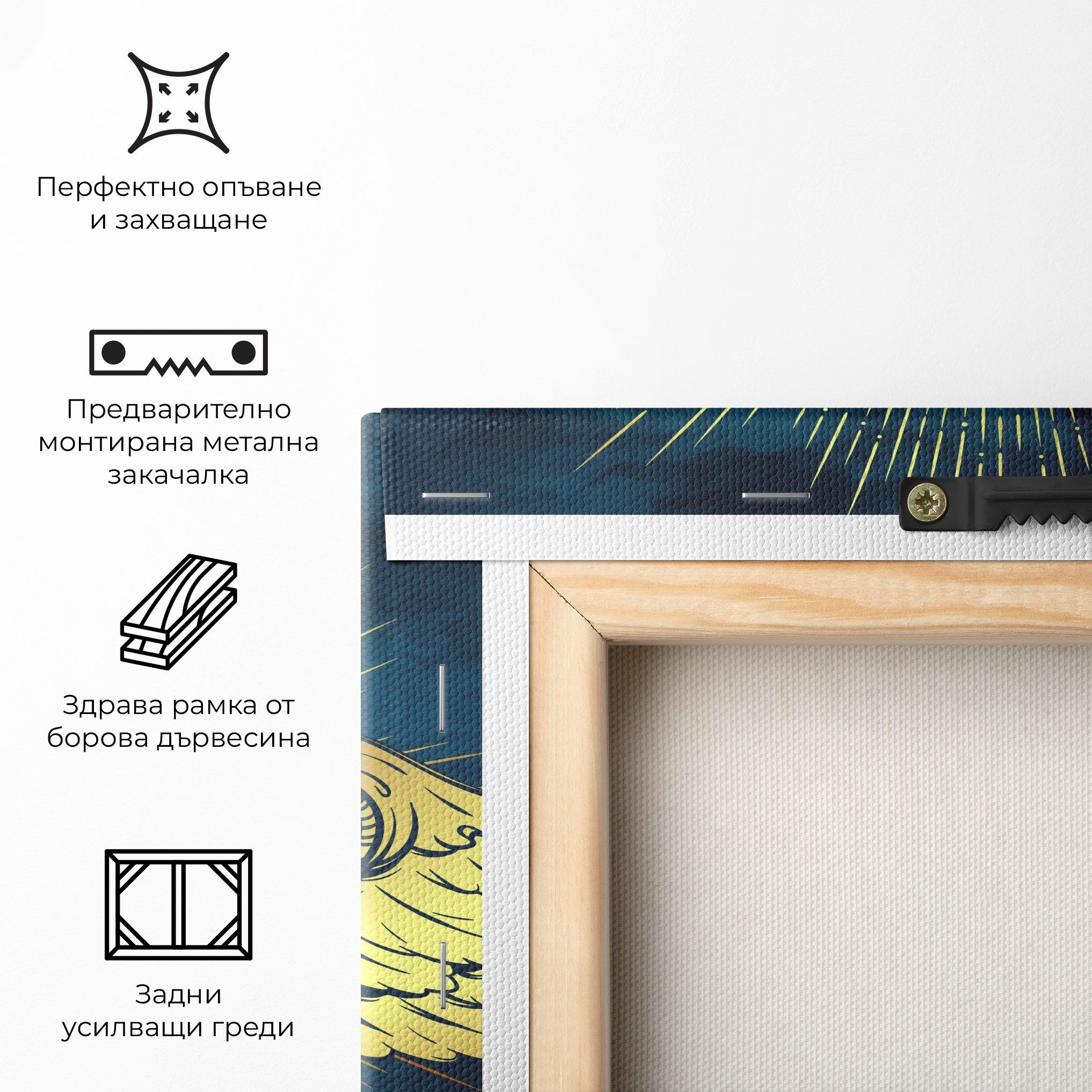 Angel Gold Head mockup 5