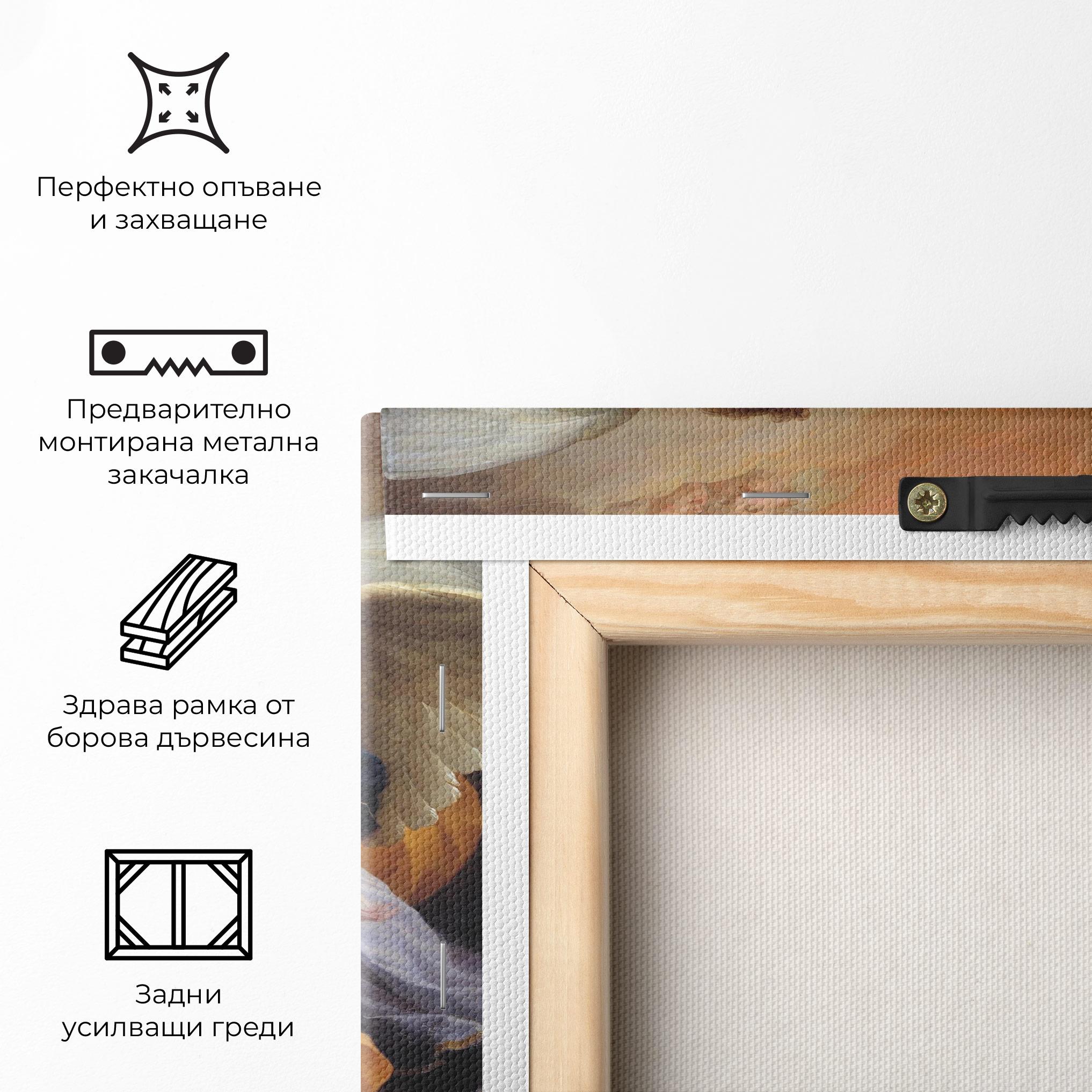 Картина на платно Lucky Bird mockup 5