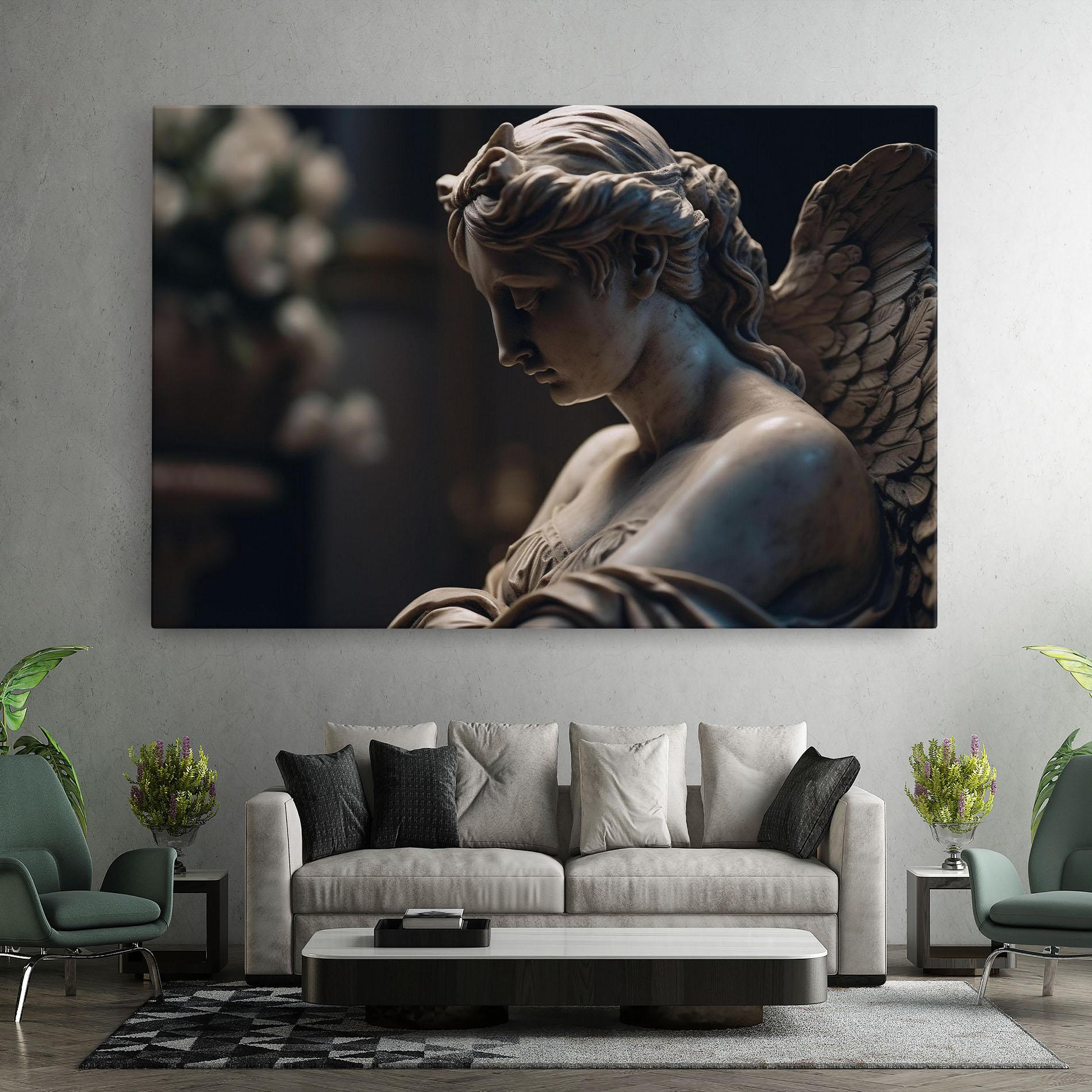 Картина на платно Praying Woman mockup 7