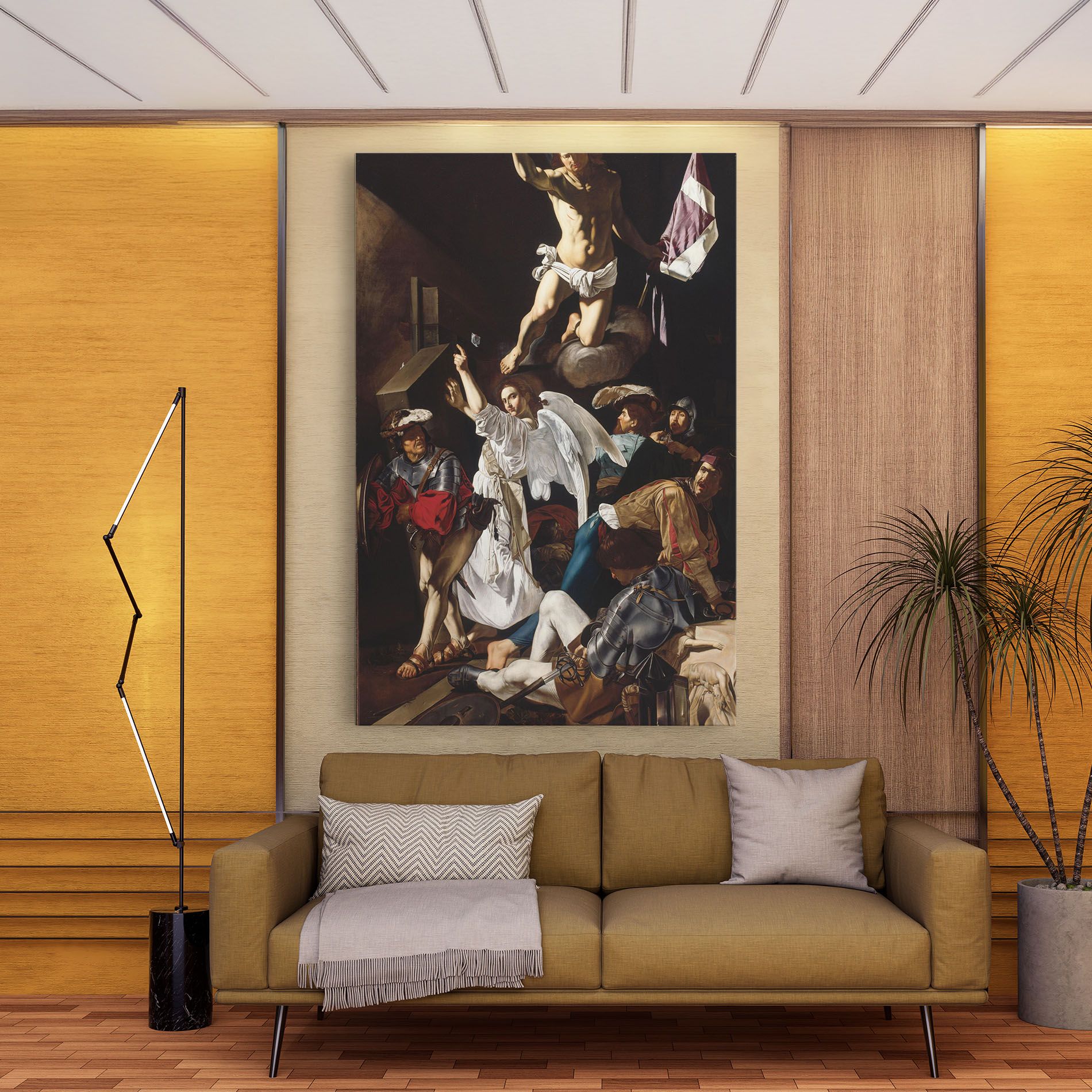 Angel Painting mockup 9