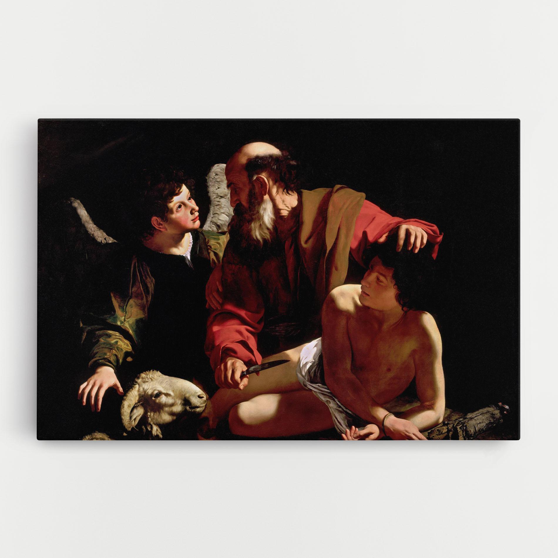 Картина на платно Sacrifice Of Isaac mockup 0