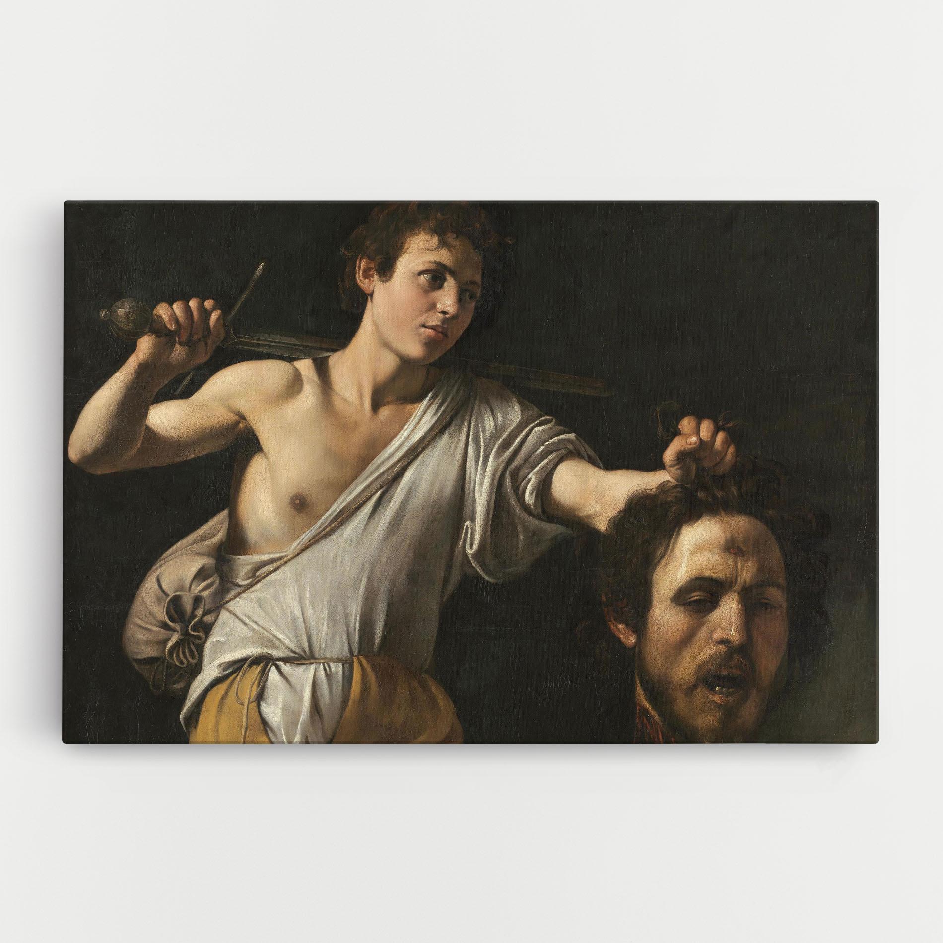 Картина на платно The Head Of Goliath mockup 0