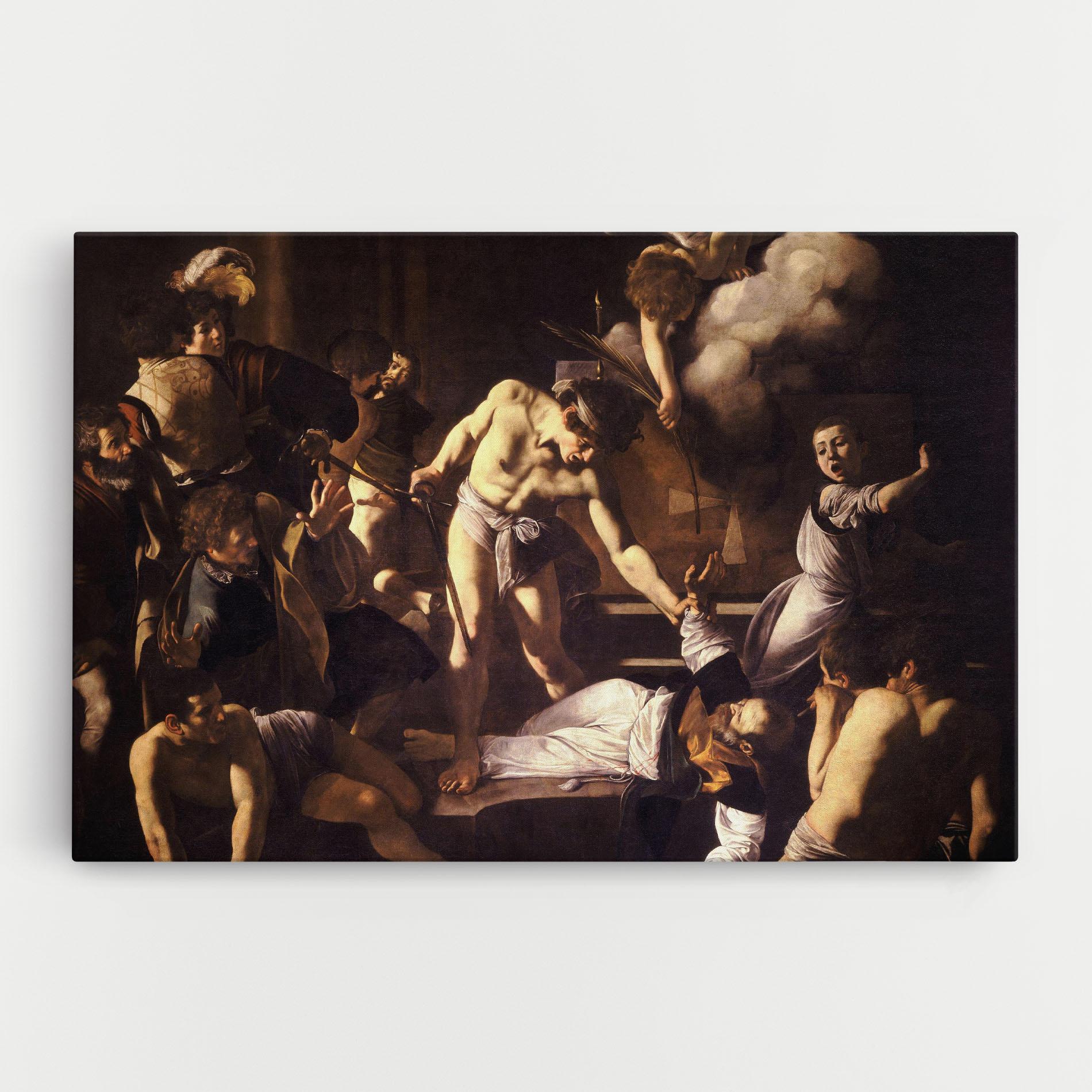 Картина на платно The Martyrdom mockup 0