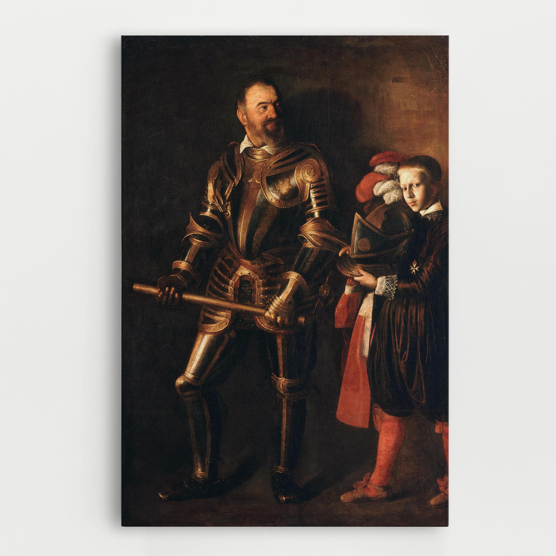 Картина на платно Alof De Wignacourt mockup 0