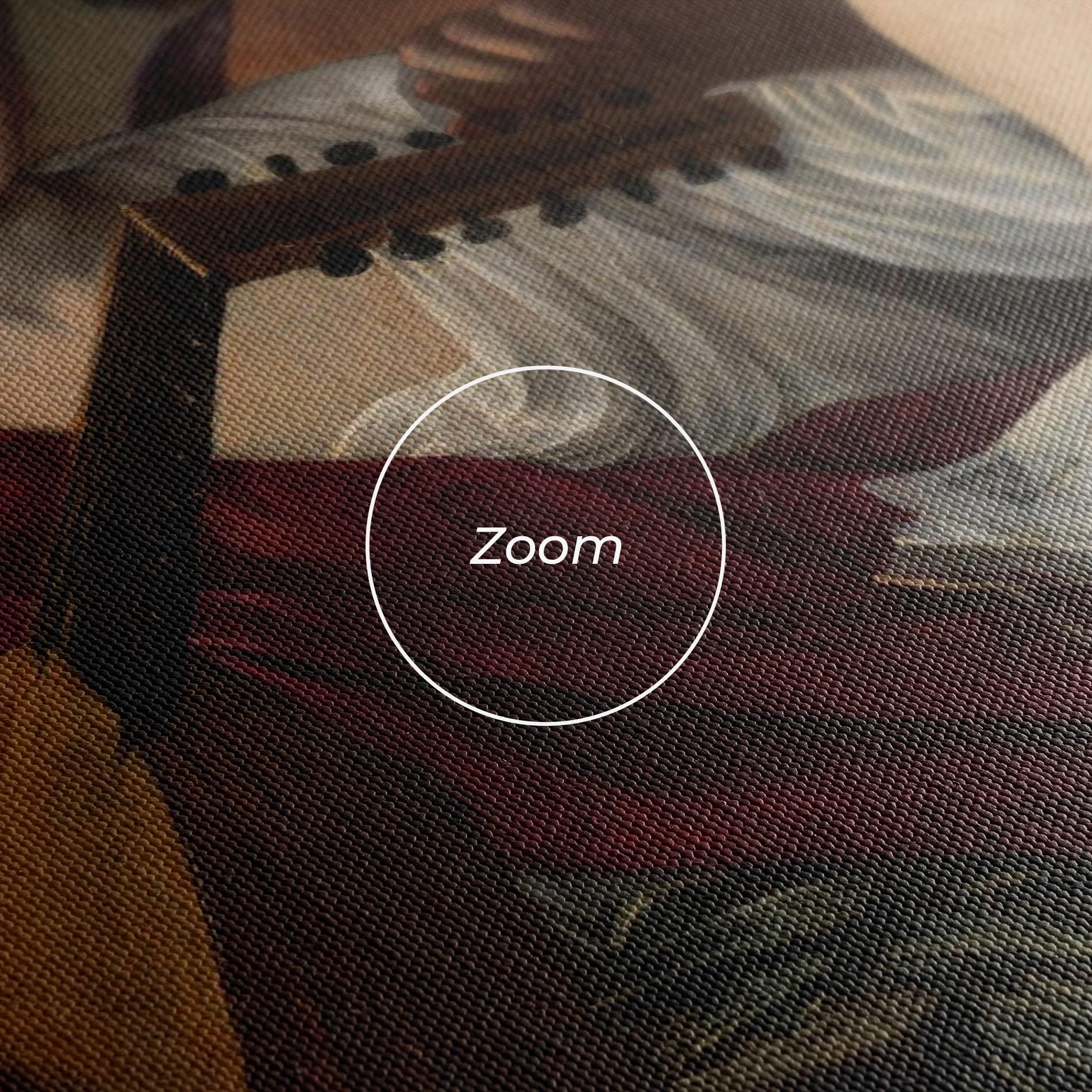 Картина на платно Caravaggio Musici mockup 3