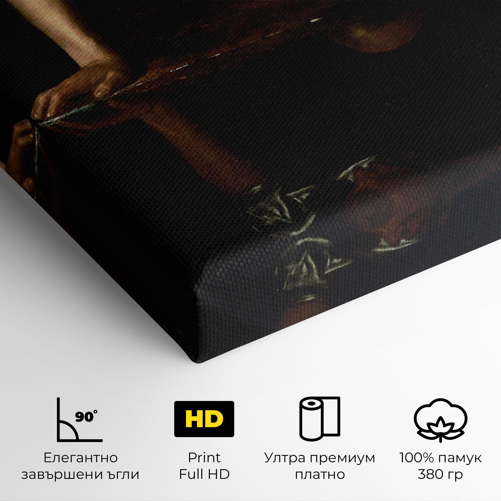 Картина на платно Narcissus mockup 4