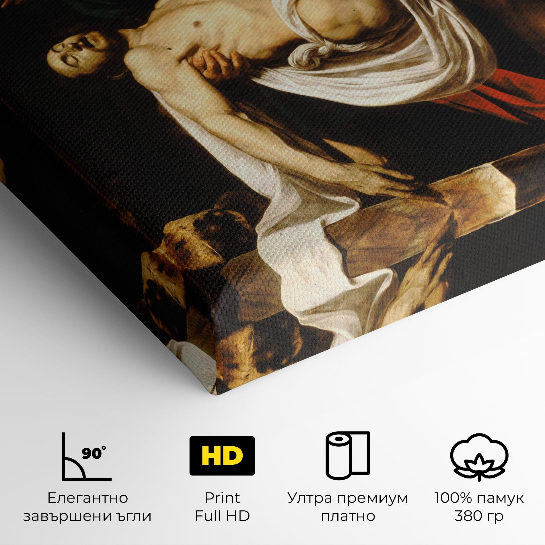 Картина на платно The Entombment Of Christ mockup 4