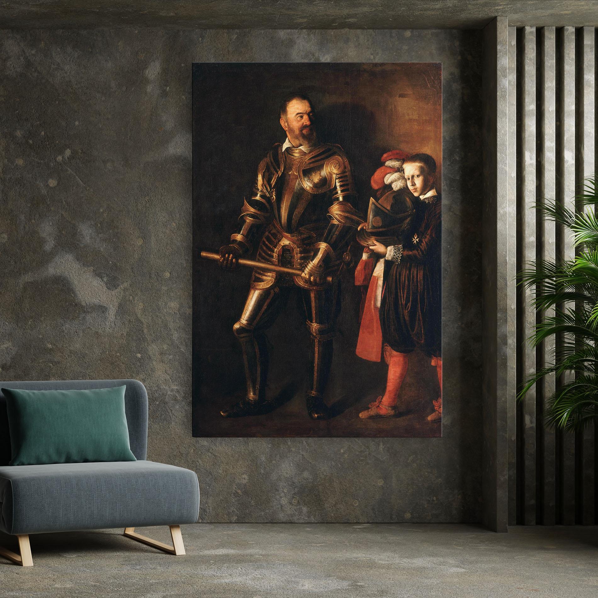 Картина на платно Alof De Wignacourt mockup 7