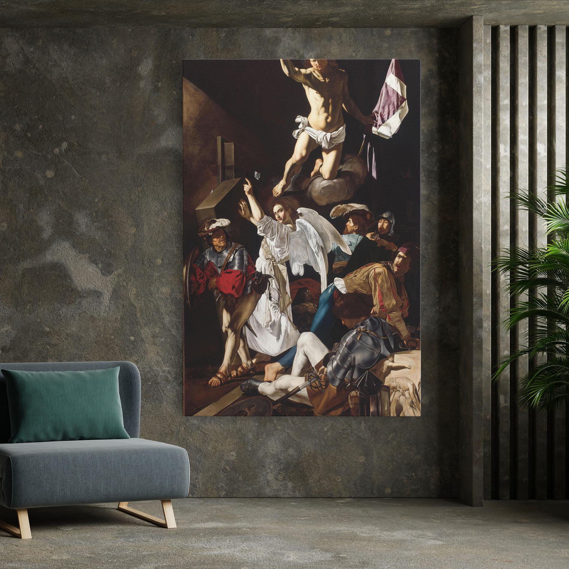 Картина на платно Resurrection mockup 7