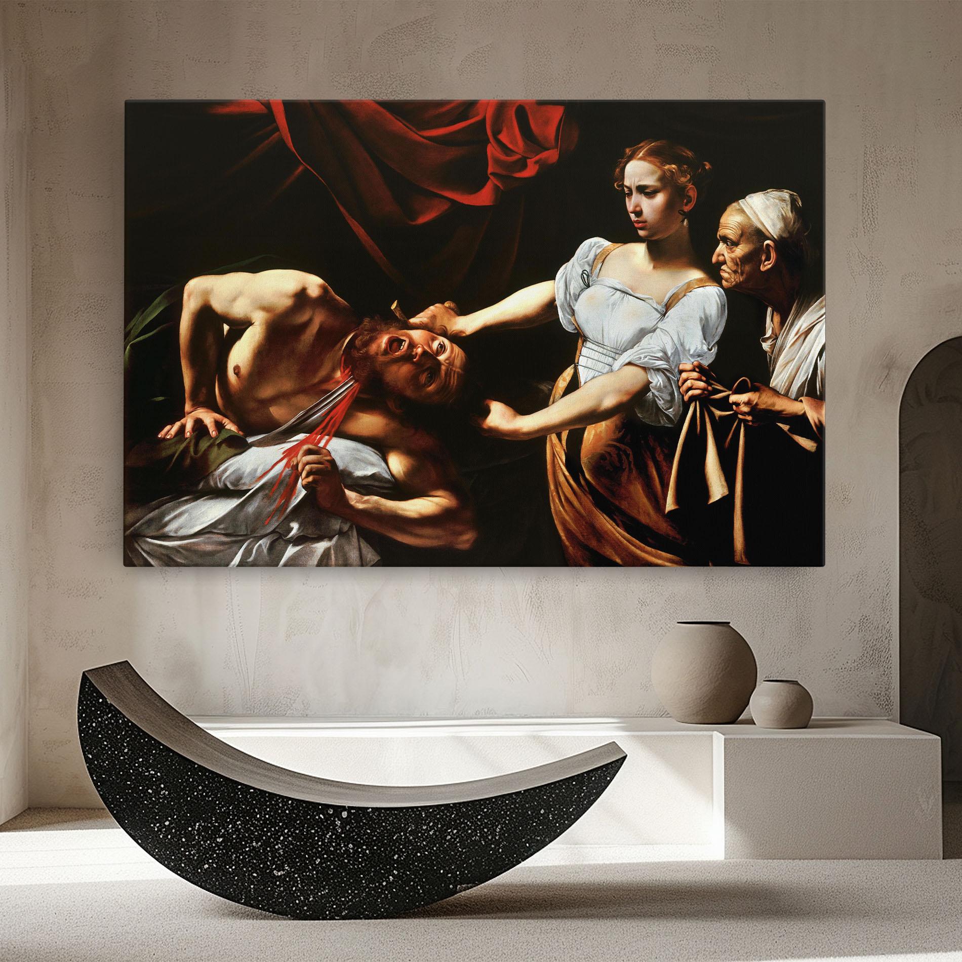 Картина на платно Judith Beheading mockup 8