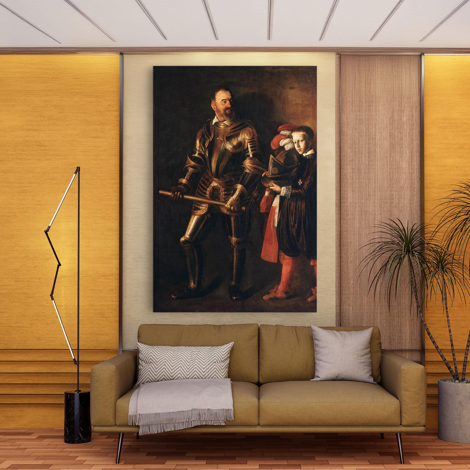 Картина на платно Alof De Wignacourt mockup 9