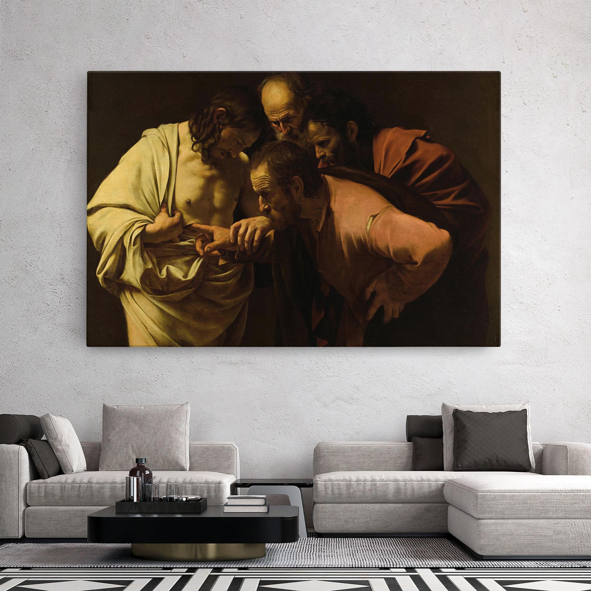 Картина на платно Der Unglaubige Thomas mockup 2