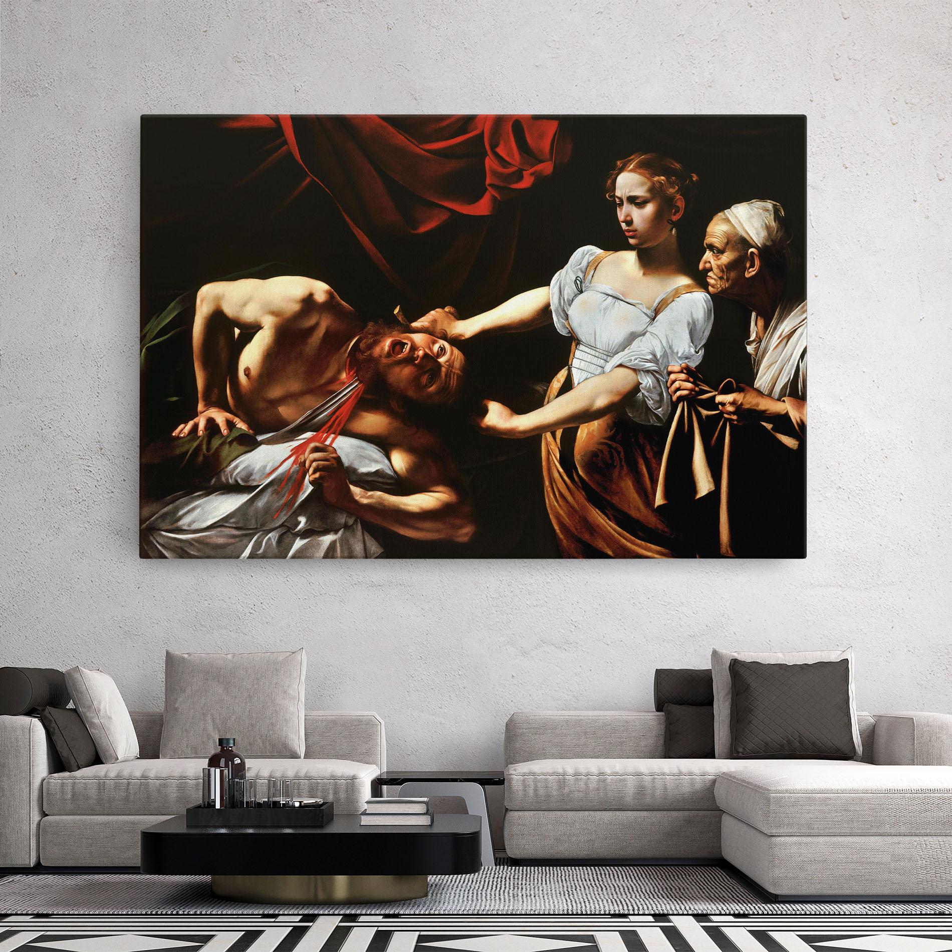Картина на платно Judith Beheading mockup 2