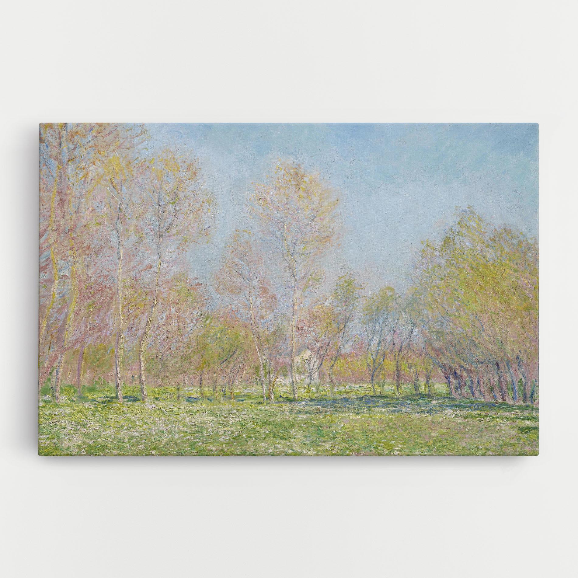 Картина на платно Spring In Giverny mockup 0