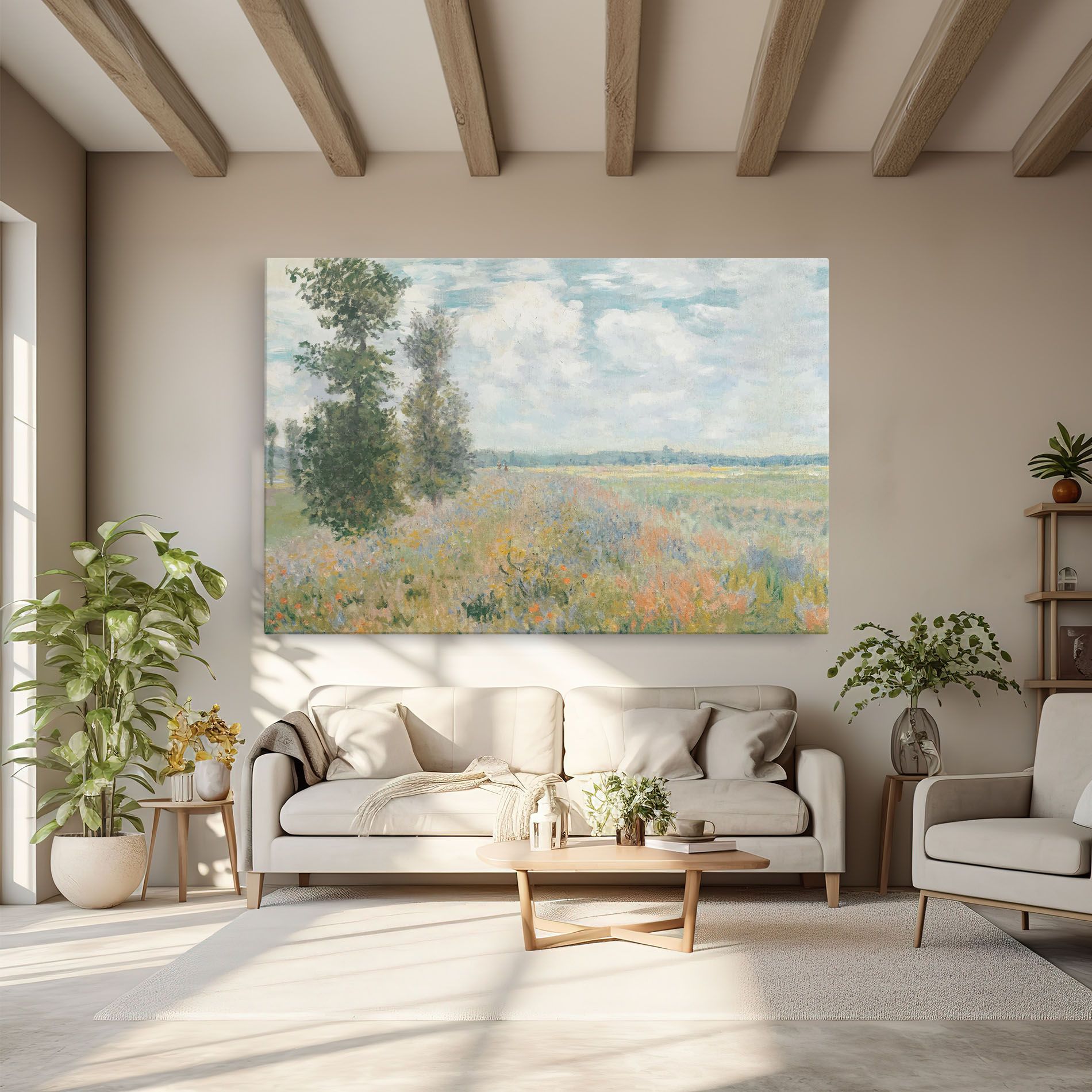 Monet's Landscape Background mockup 6