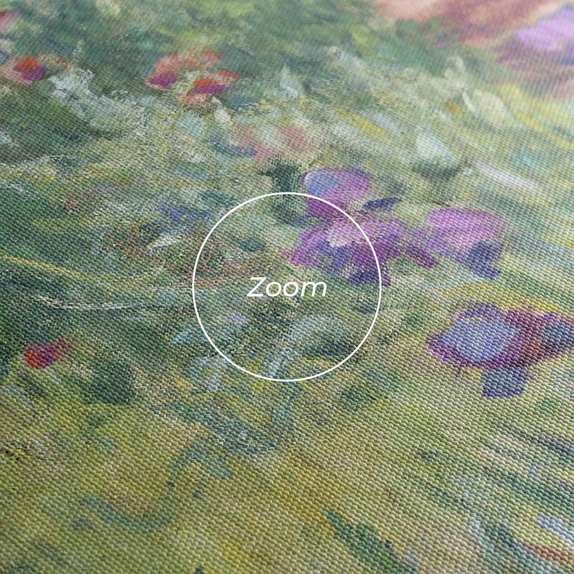 Картина на платно Garden In Giverny mockup 3