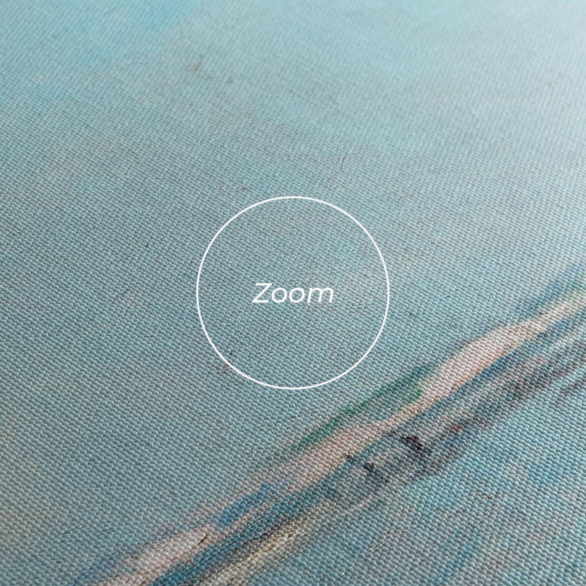 Картина на платно Monet's Beach mockup 3