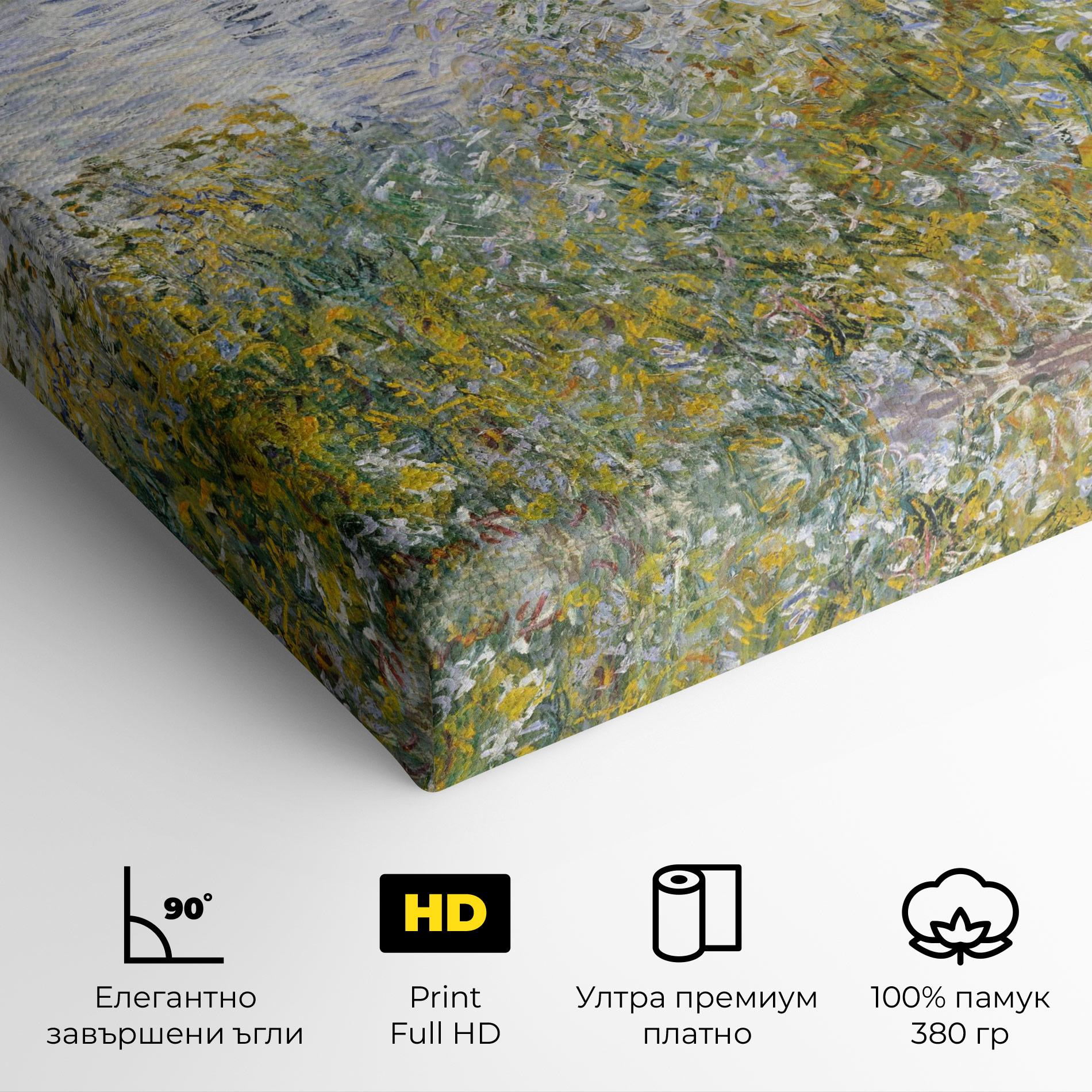 Картина на платно Near Vetheuil mockup 4