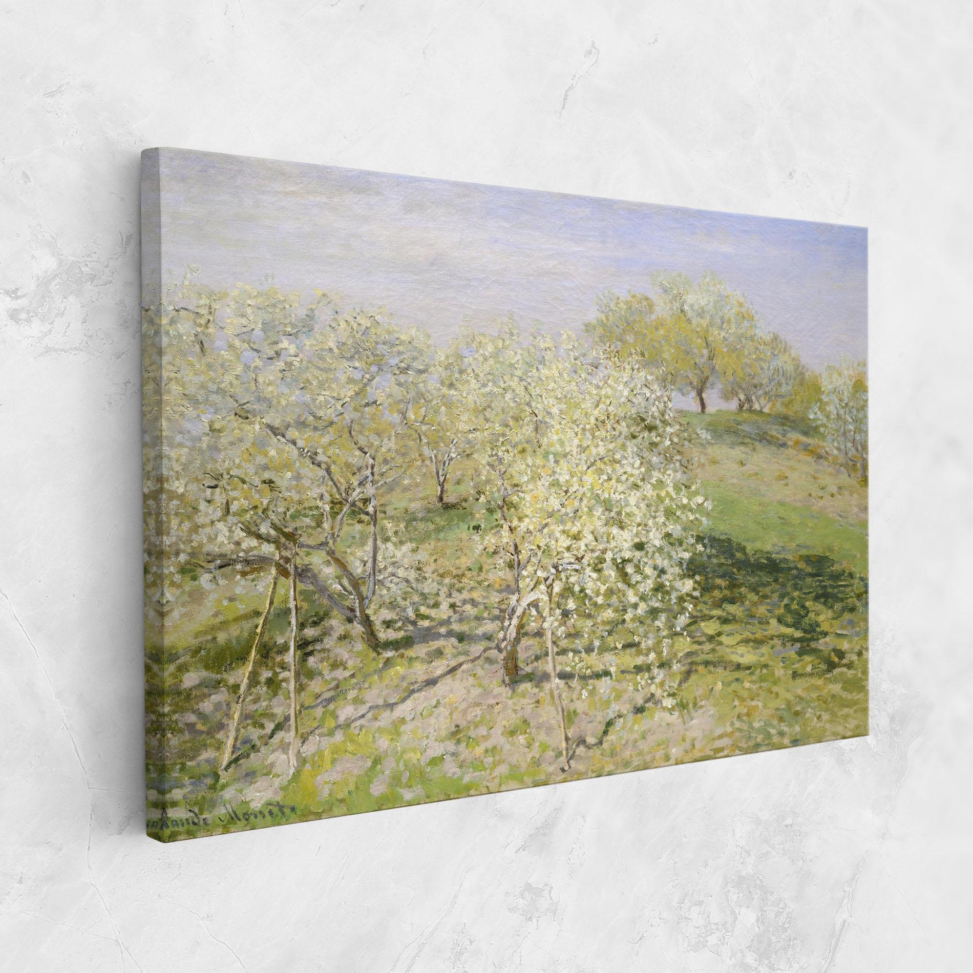 Картина на платно Fruit Trees In Bloom mockup 1