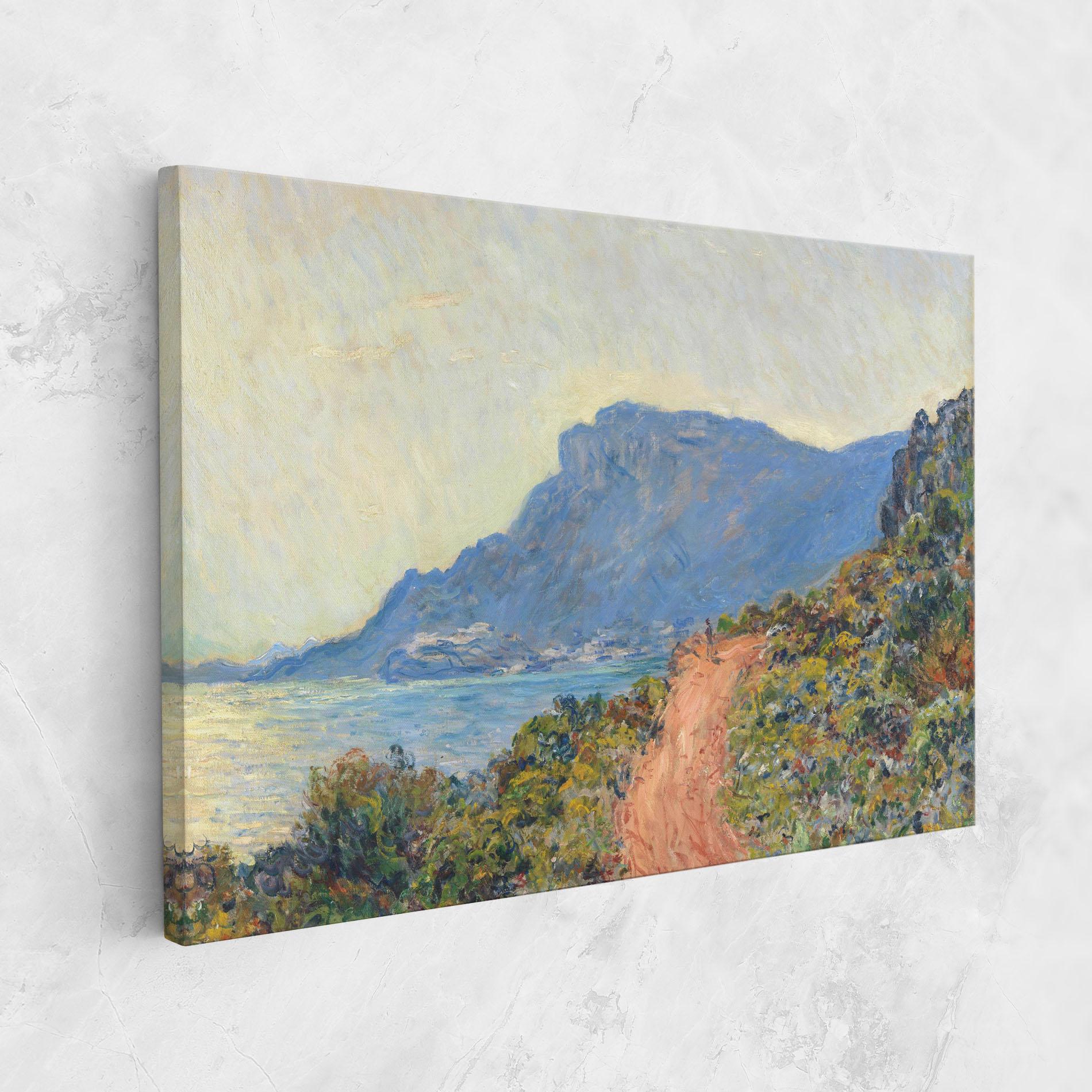 Картина на платно Near Monaco mockup 1