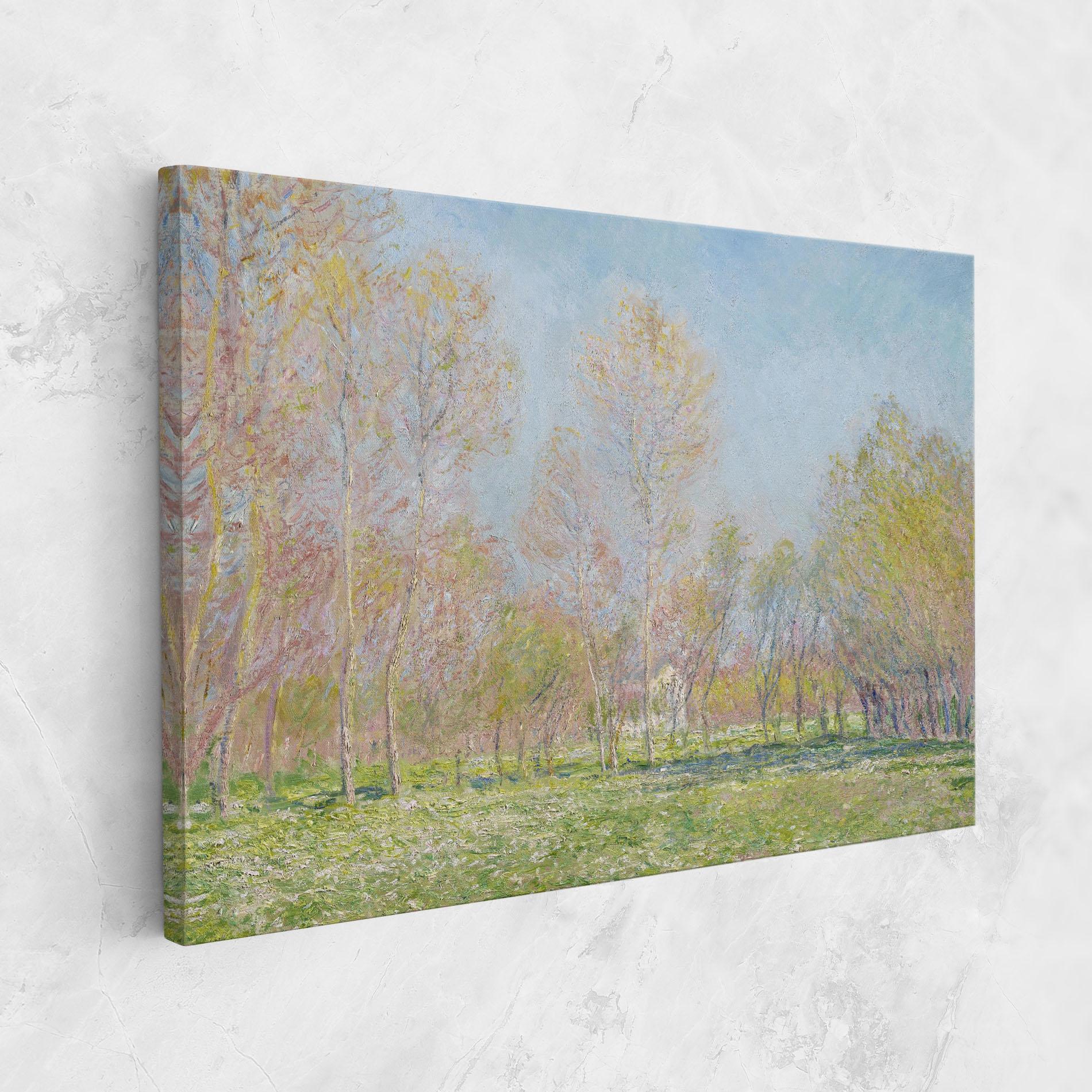 Картина на платно Spring In Giverny mockup 1