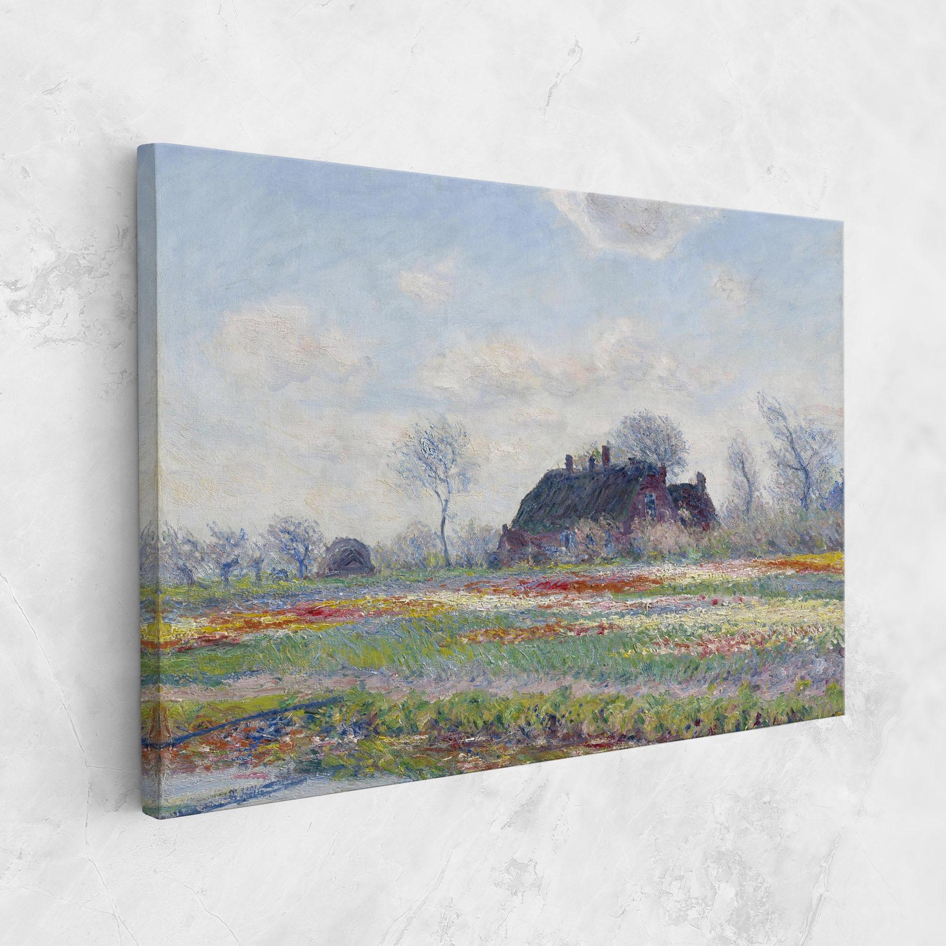Картина на платно Tulip Fields At Sassenheim mockup 1
