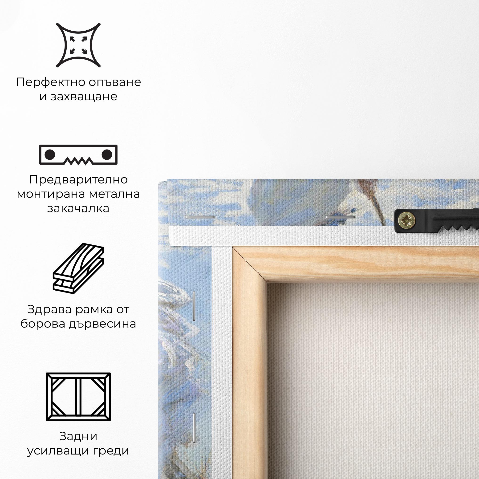 Картина на платно Parasol Painting mockup 5