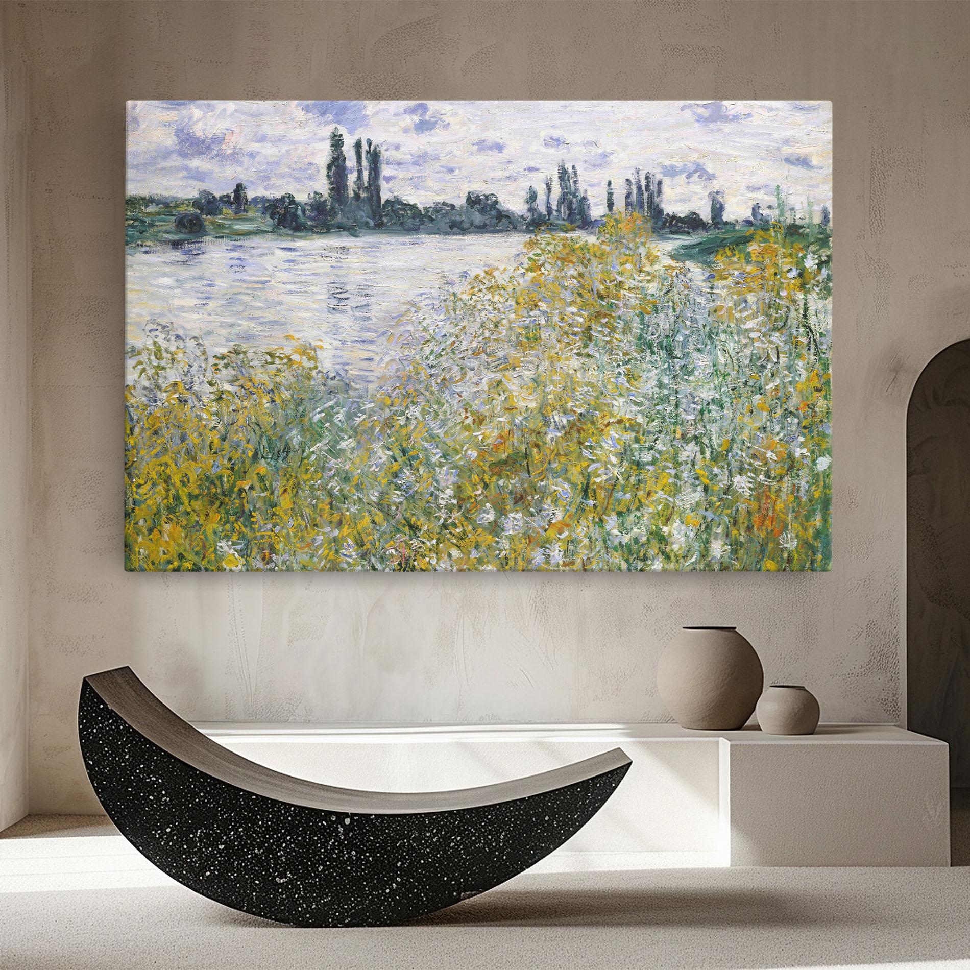 Картина на платно Near Vetheuil mockup 8