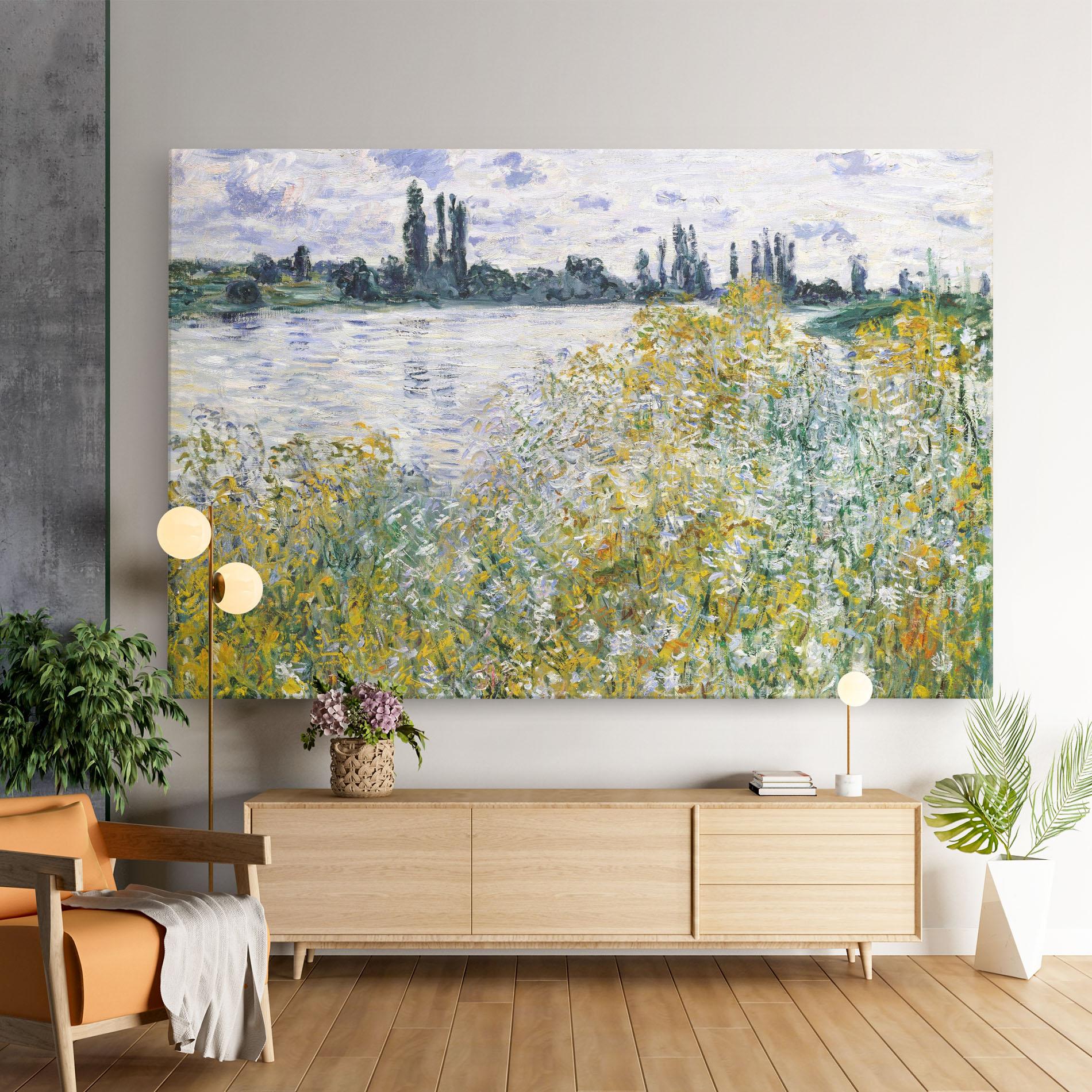 Картина на платно Near Vetheuil mockup 9