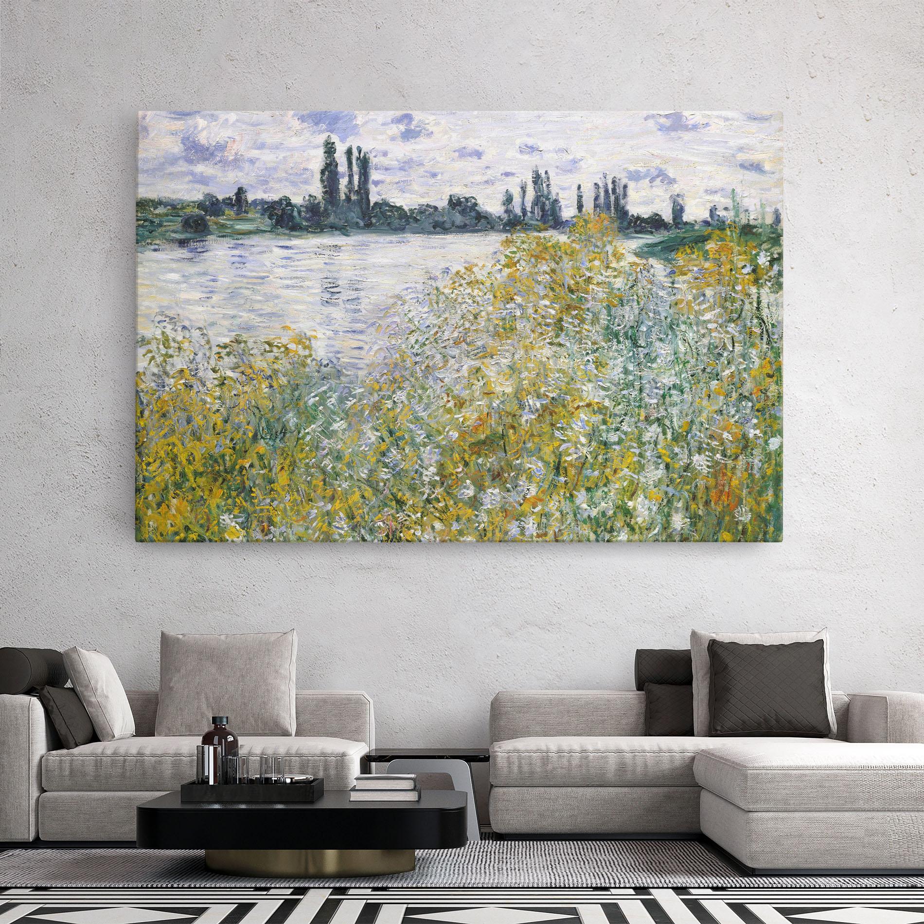 Картина на платно Near Vetheuil mockup 2