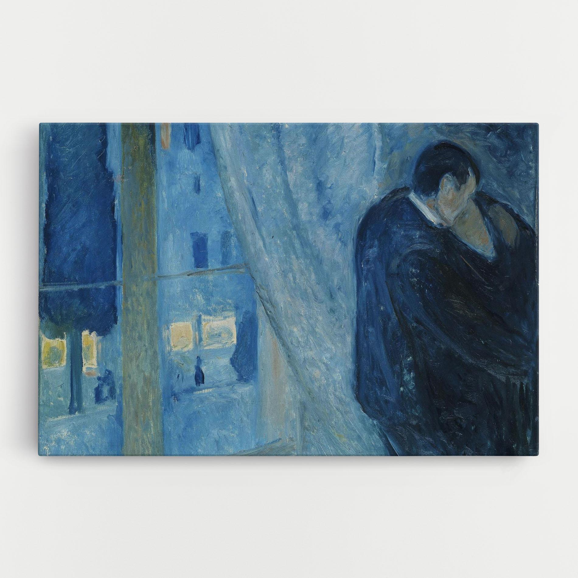 Картина на платно Kiss By The Window mockup 0