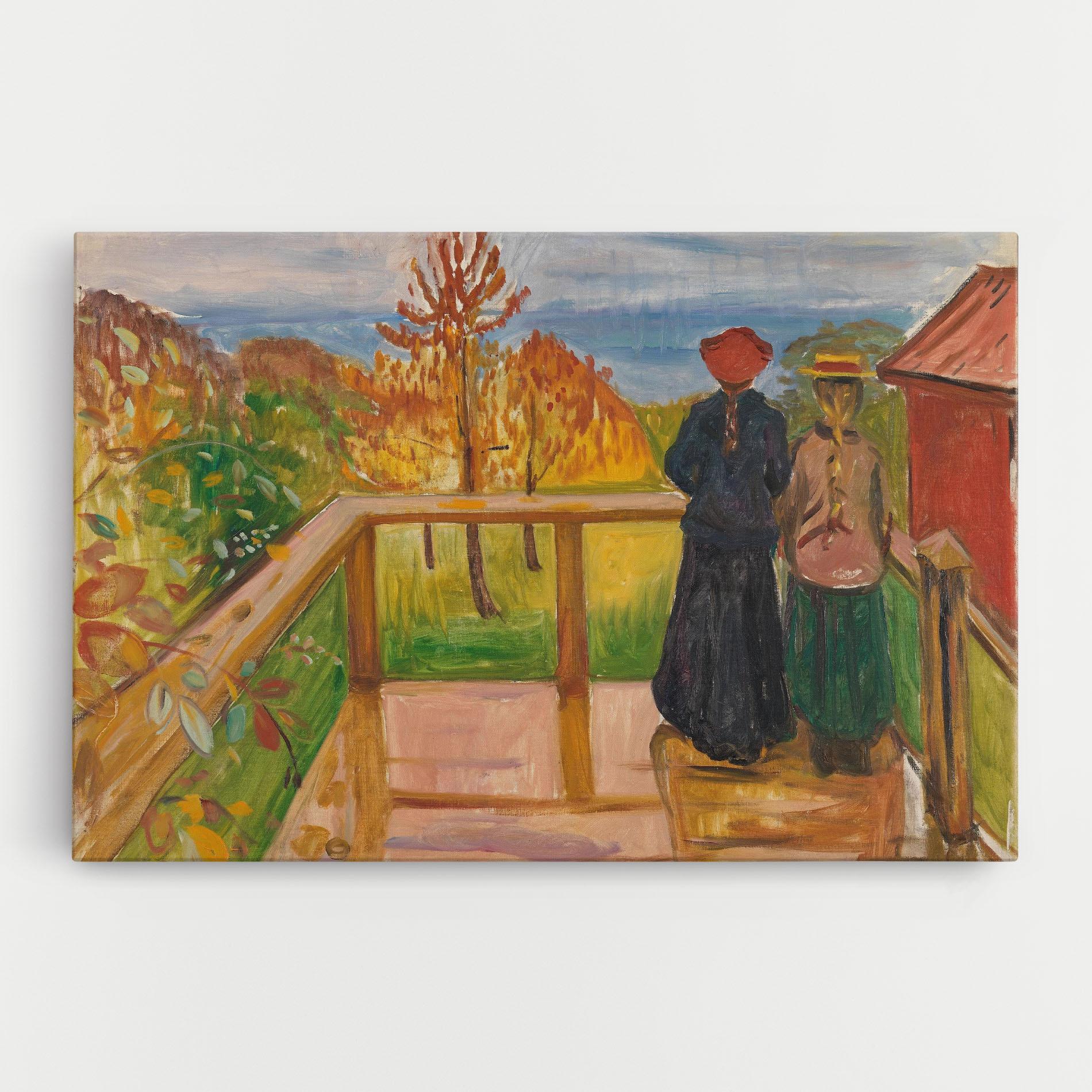 Картина на платно On The Veranda mockup 0