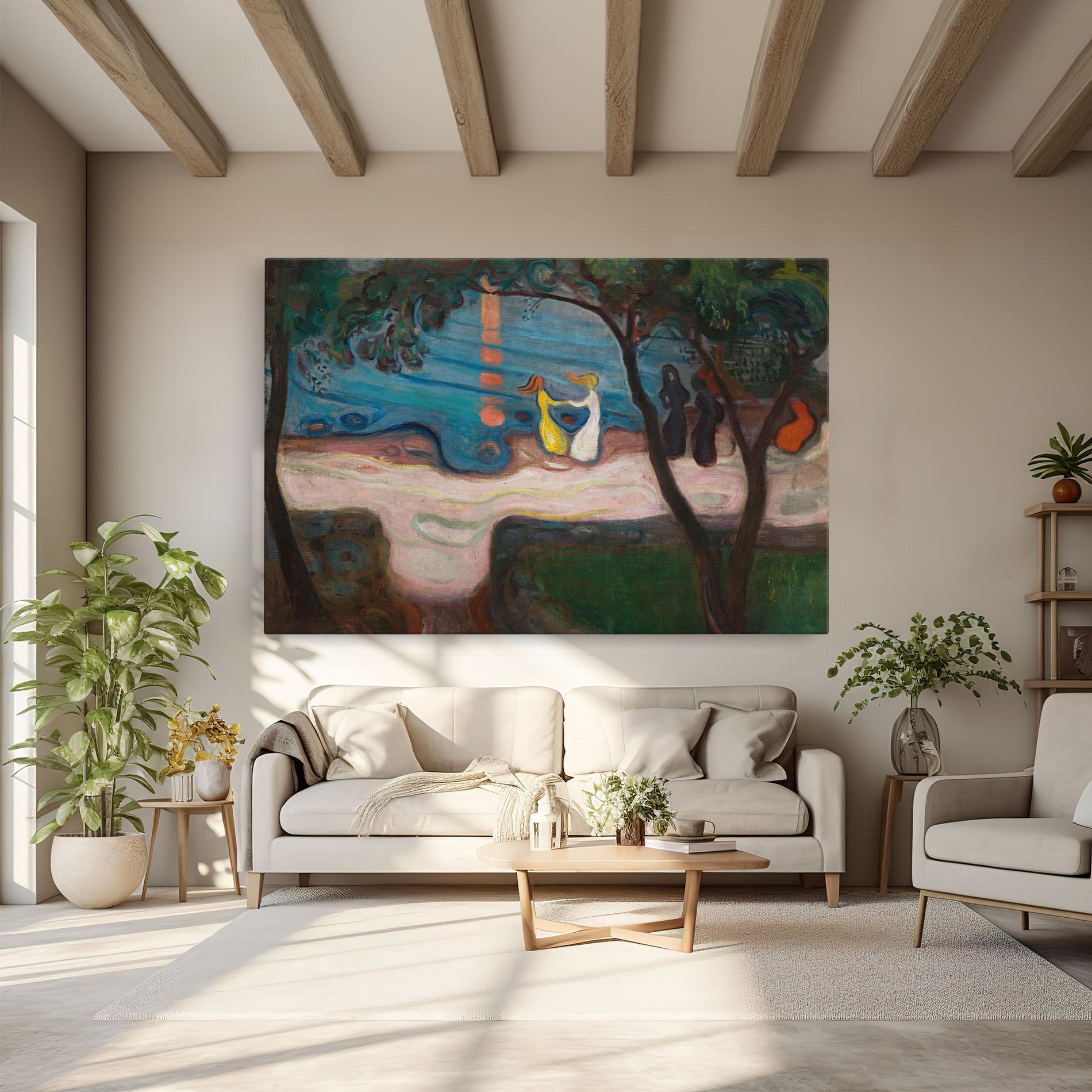 Картина на платно Dance On The Beach mockup 6