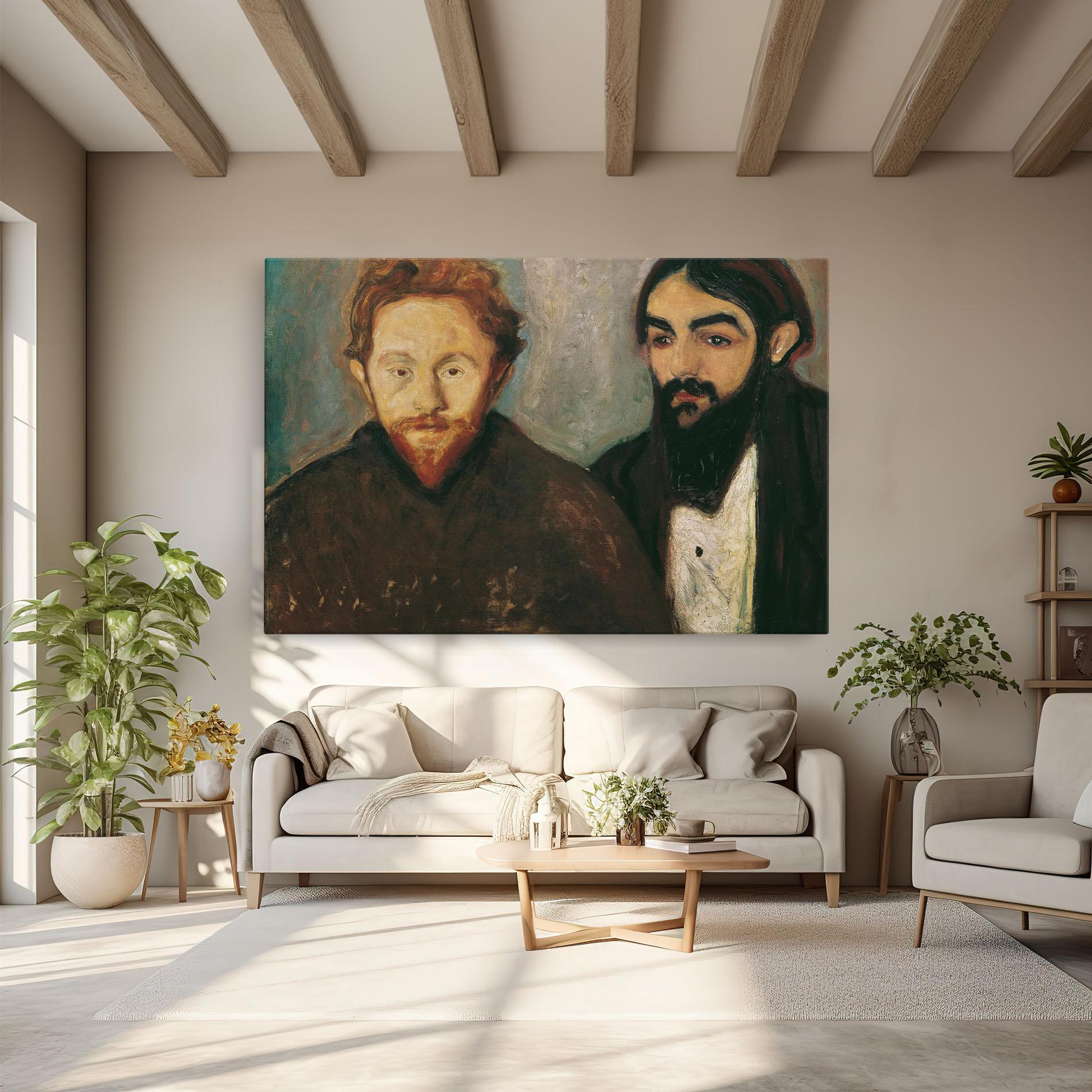 Картина на платно Der Maler mockup 6