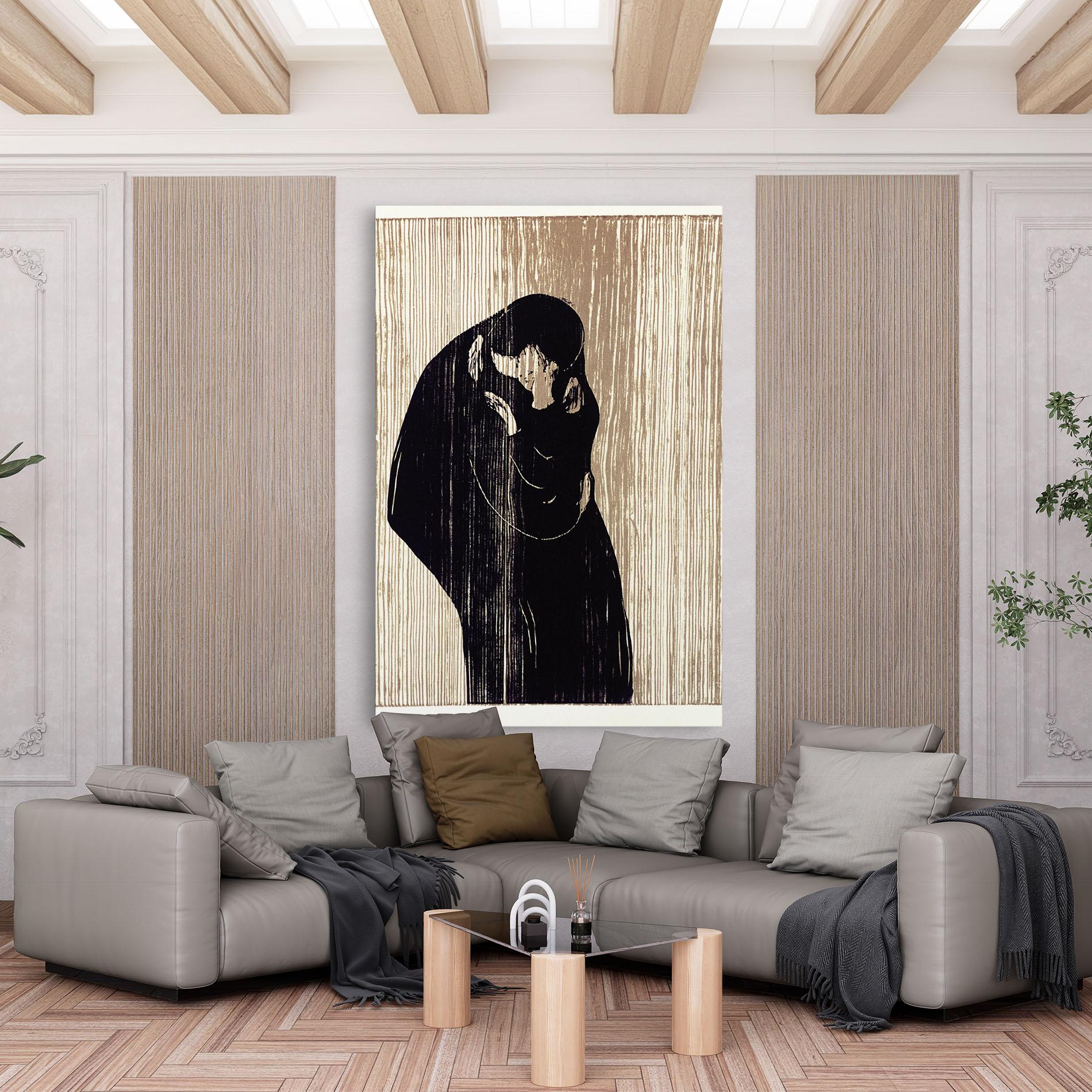 Картина на платно Kiss mockup 6