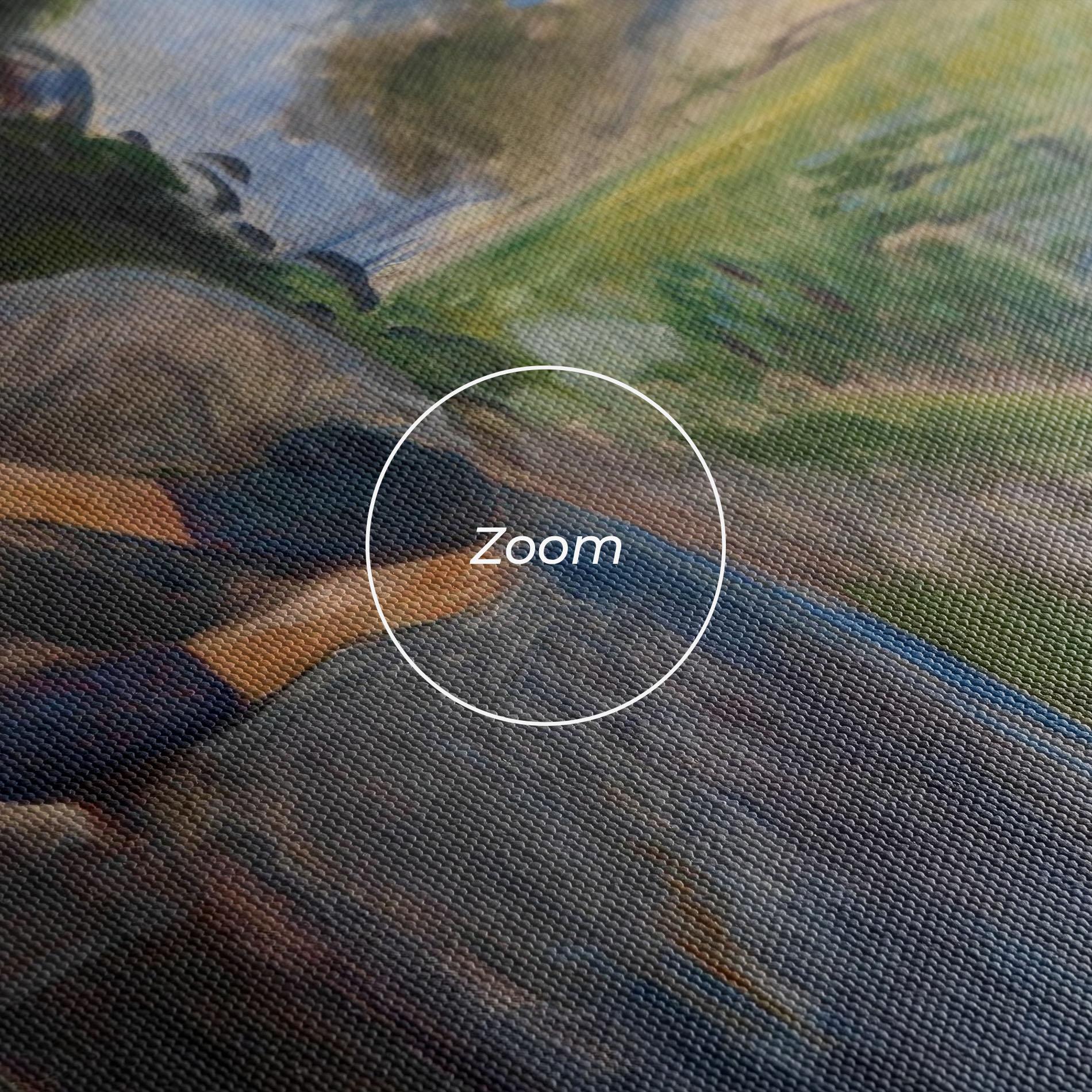 Картина на платно Evening Passion mockup 3