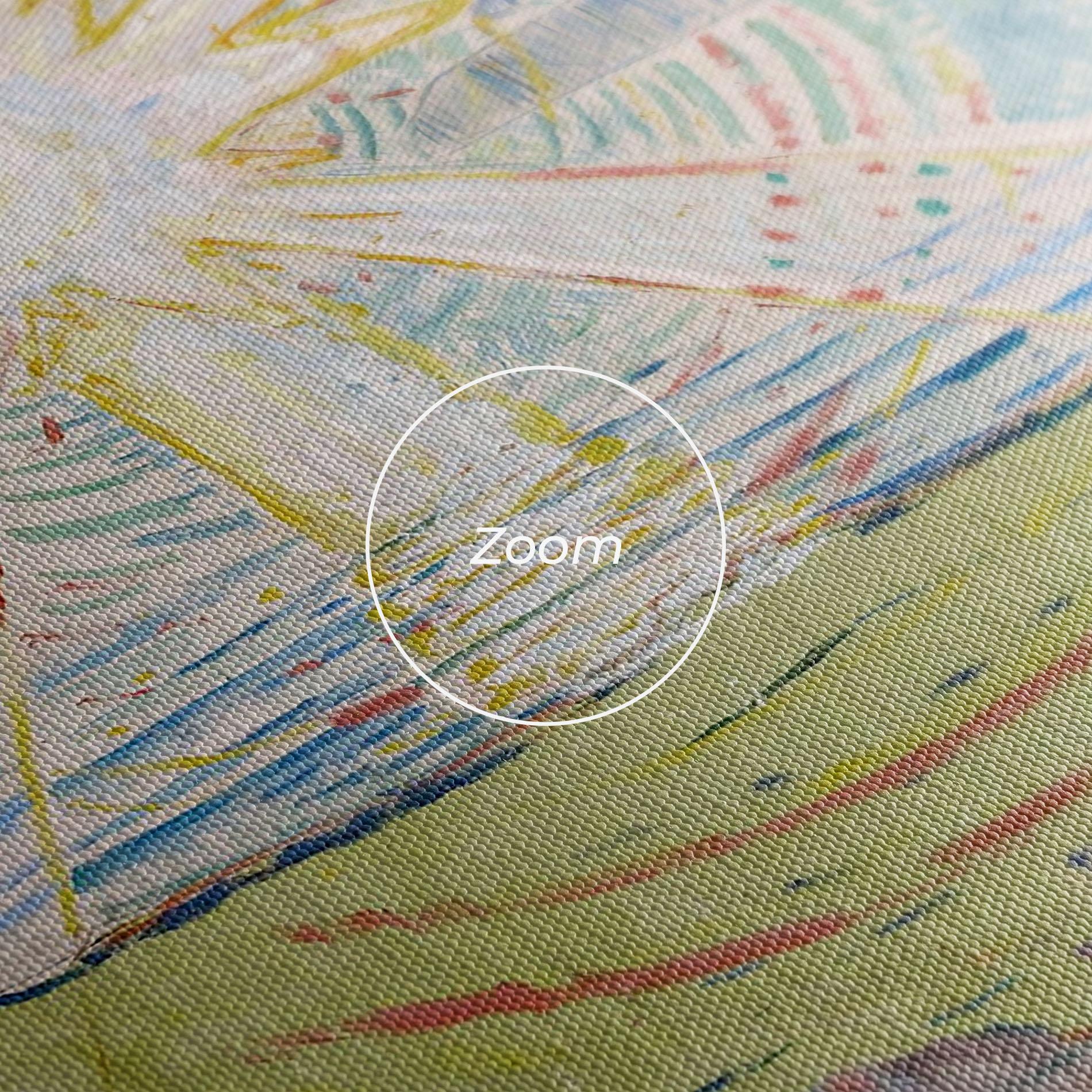Картина на платно The Sun Art mockup 3