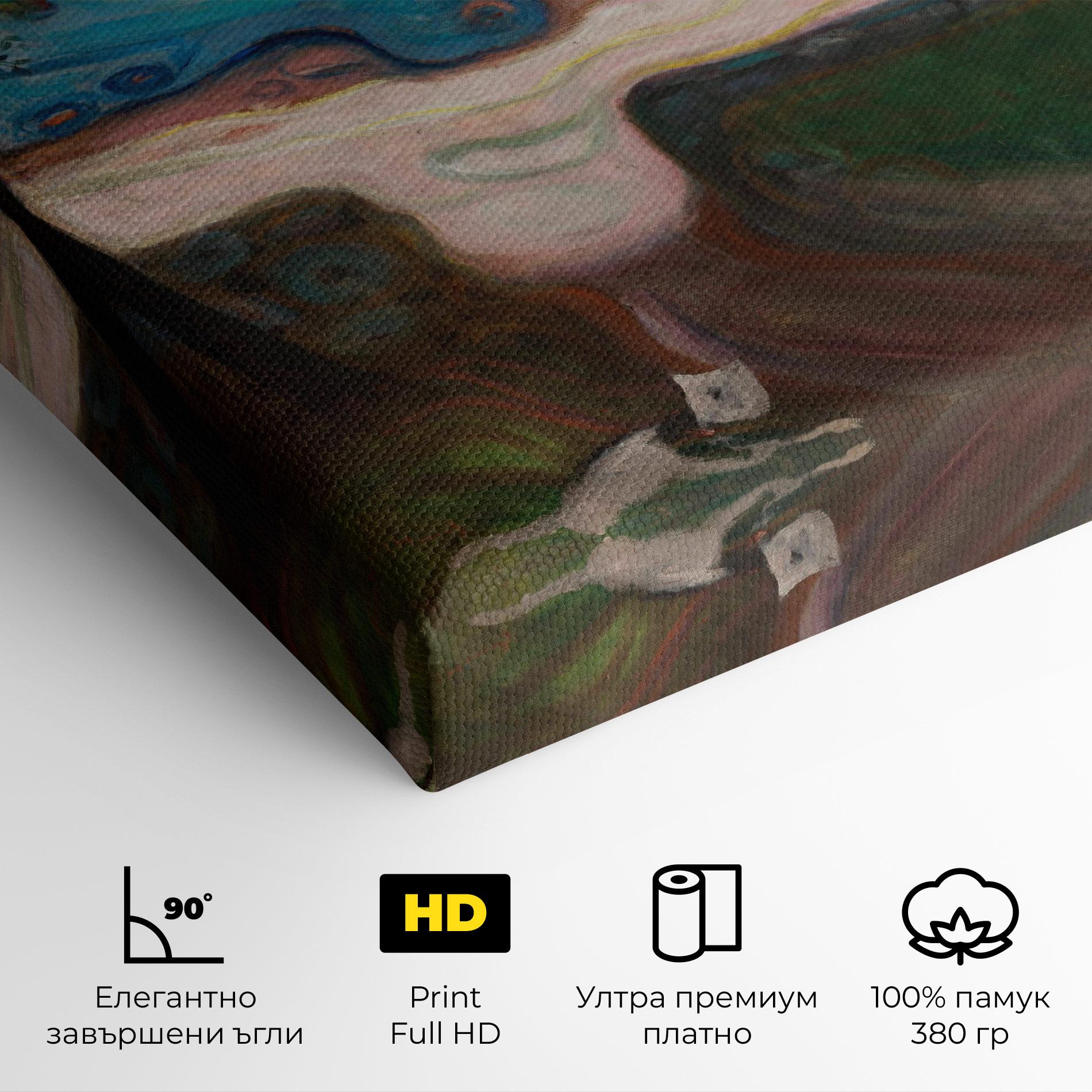 Картина на платно Dance On The Beach mockup 4