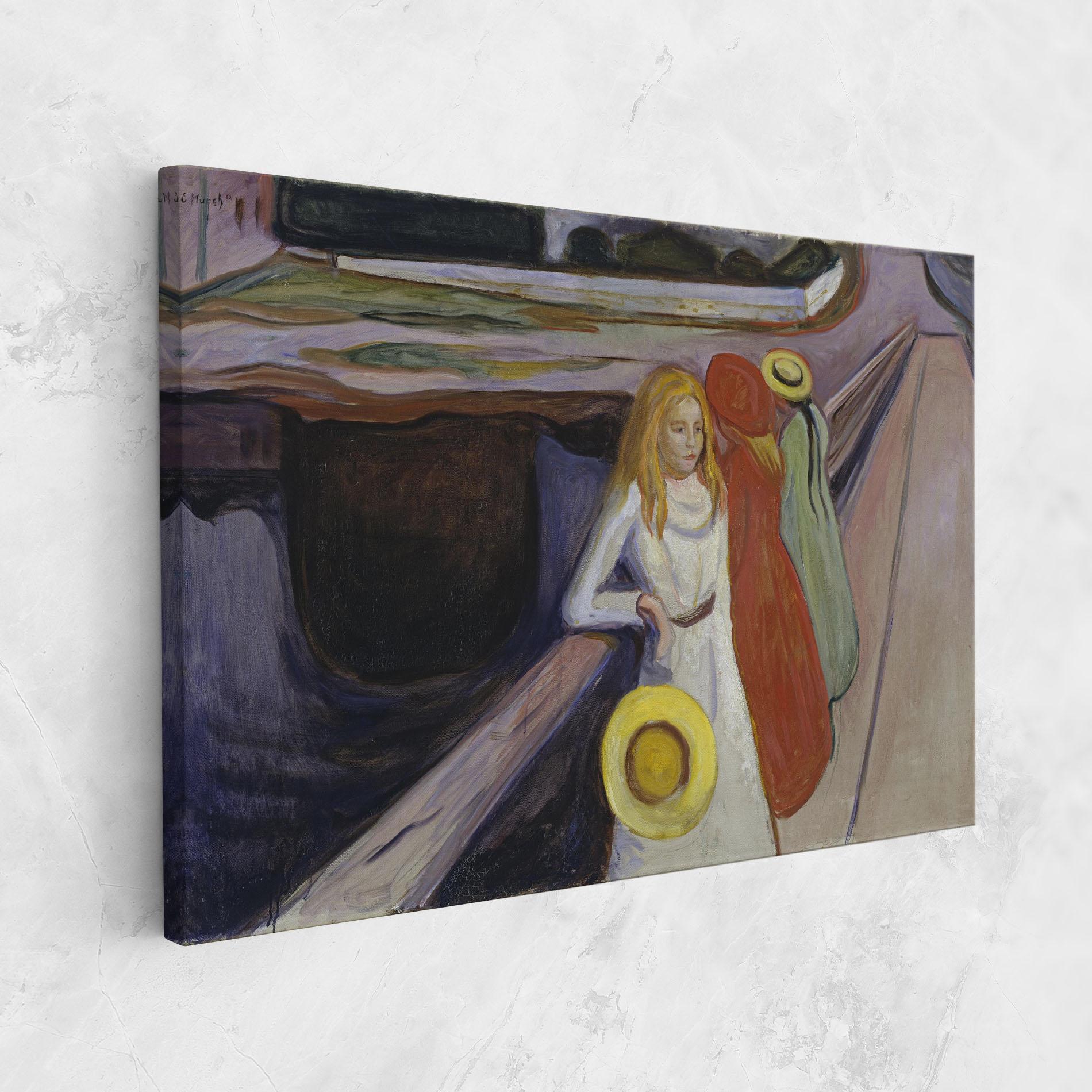 Картина на платно Bridge Girls mockup 1