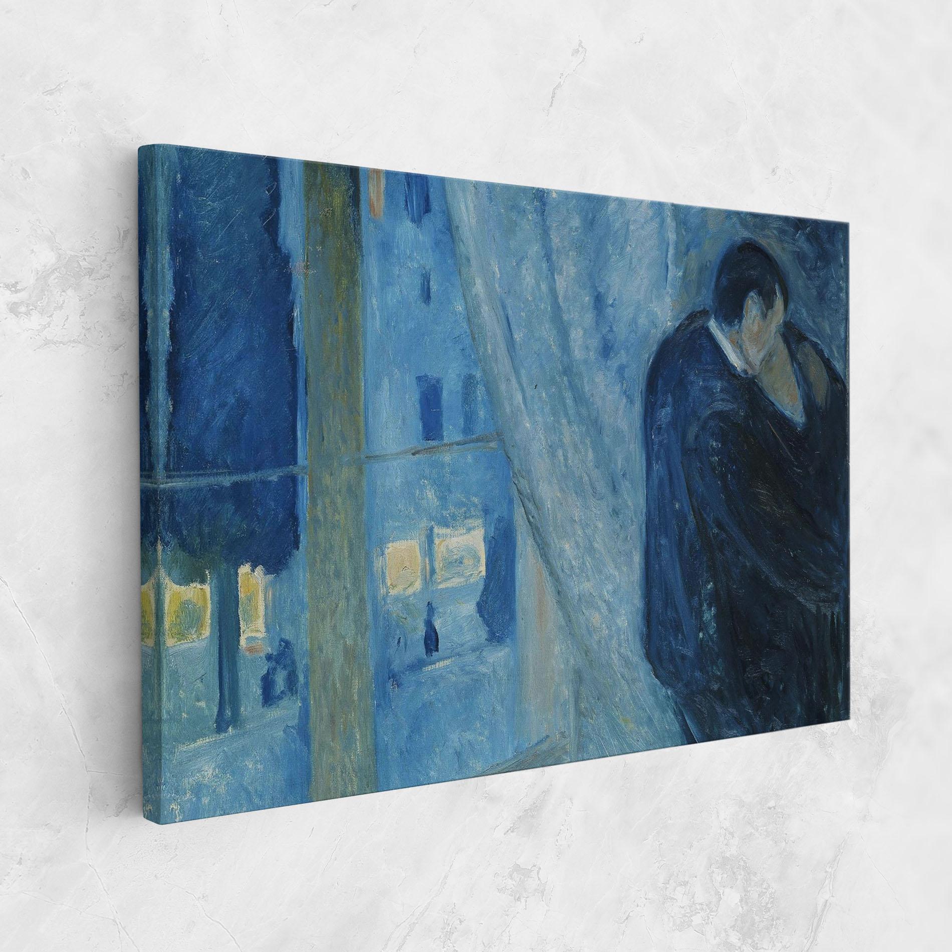 Картина на платно Kiss By The Window mockup 1