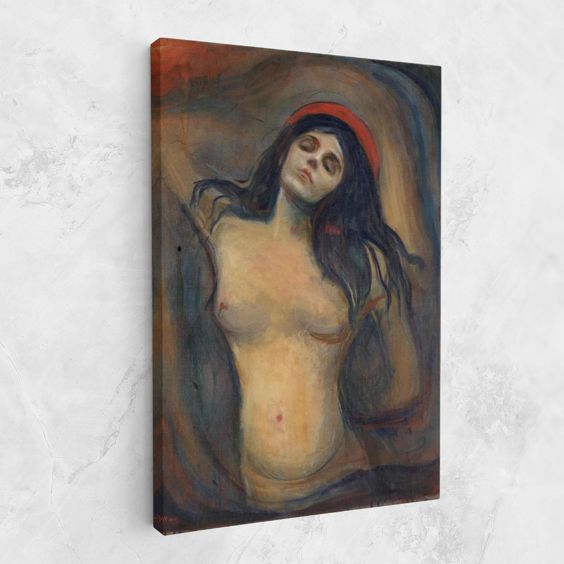 Картина на платно Madonna Oil Painting mockup 1