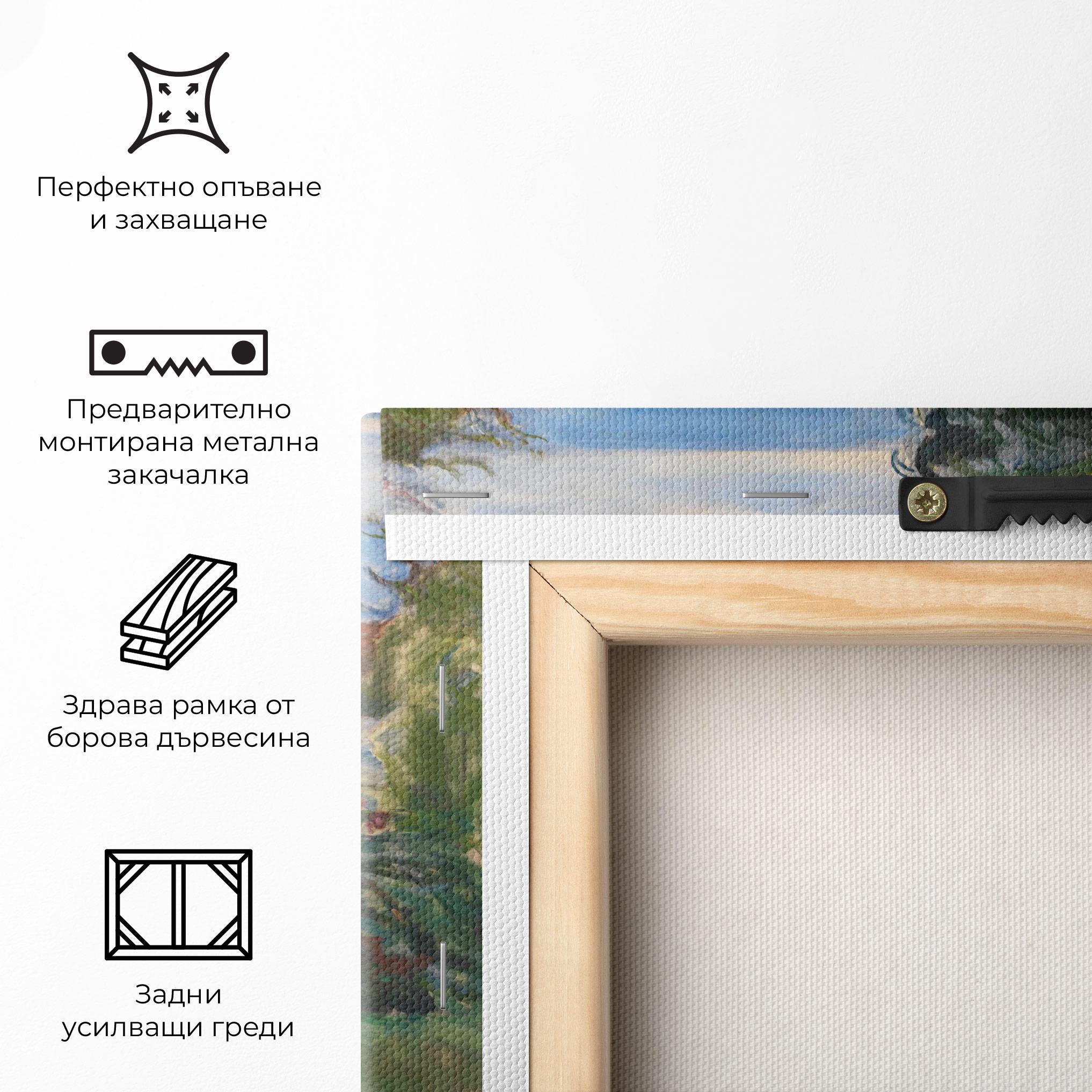 Картина на платно Evening Passion mockup 5