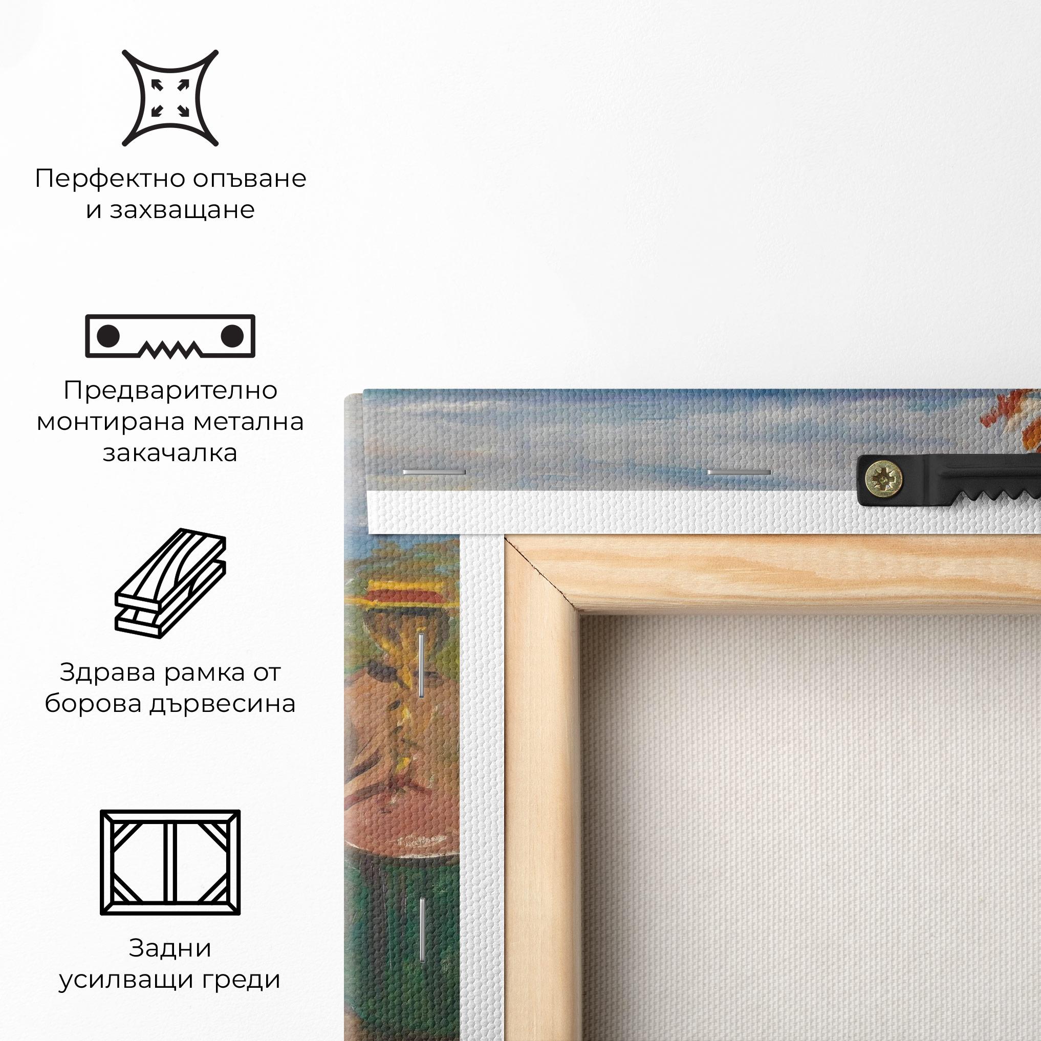 Картина на платно On The Veranda mockup 5